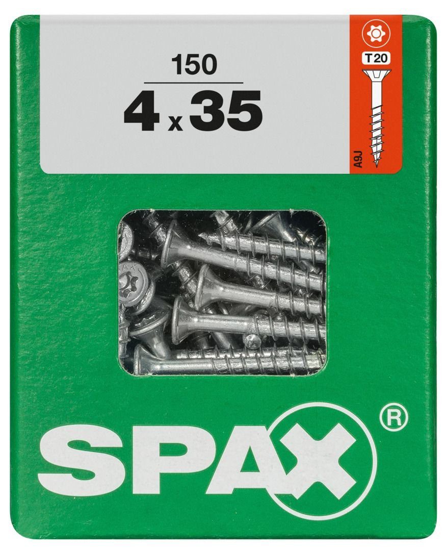 SPAX 4.0 150 35 x Holzbauschraube 20 - Spax TX mm Universalschrauben