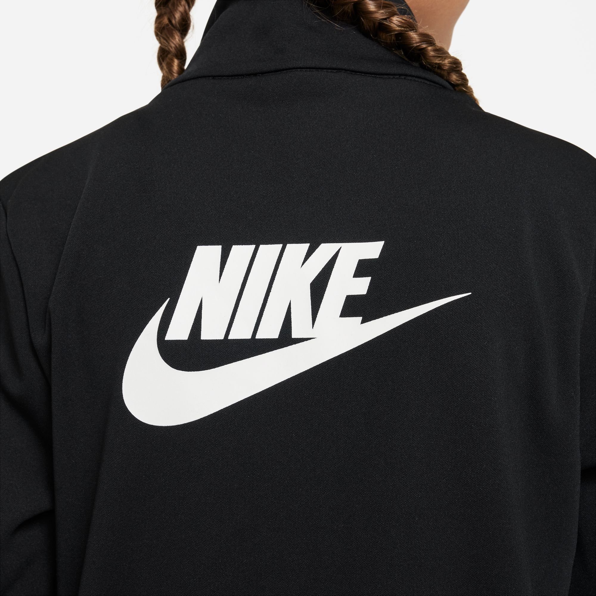 KIDS' Nike Trainingsanzug TRACKSUIT Sportswear BIG BLACK/BLACK/WHITE