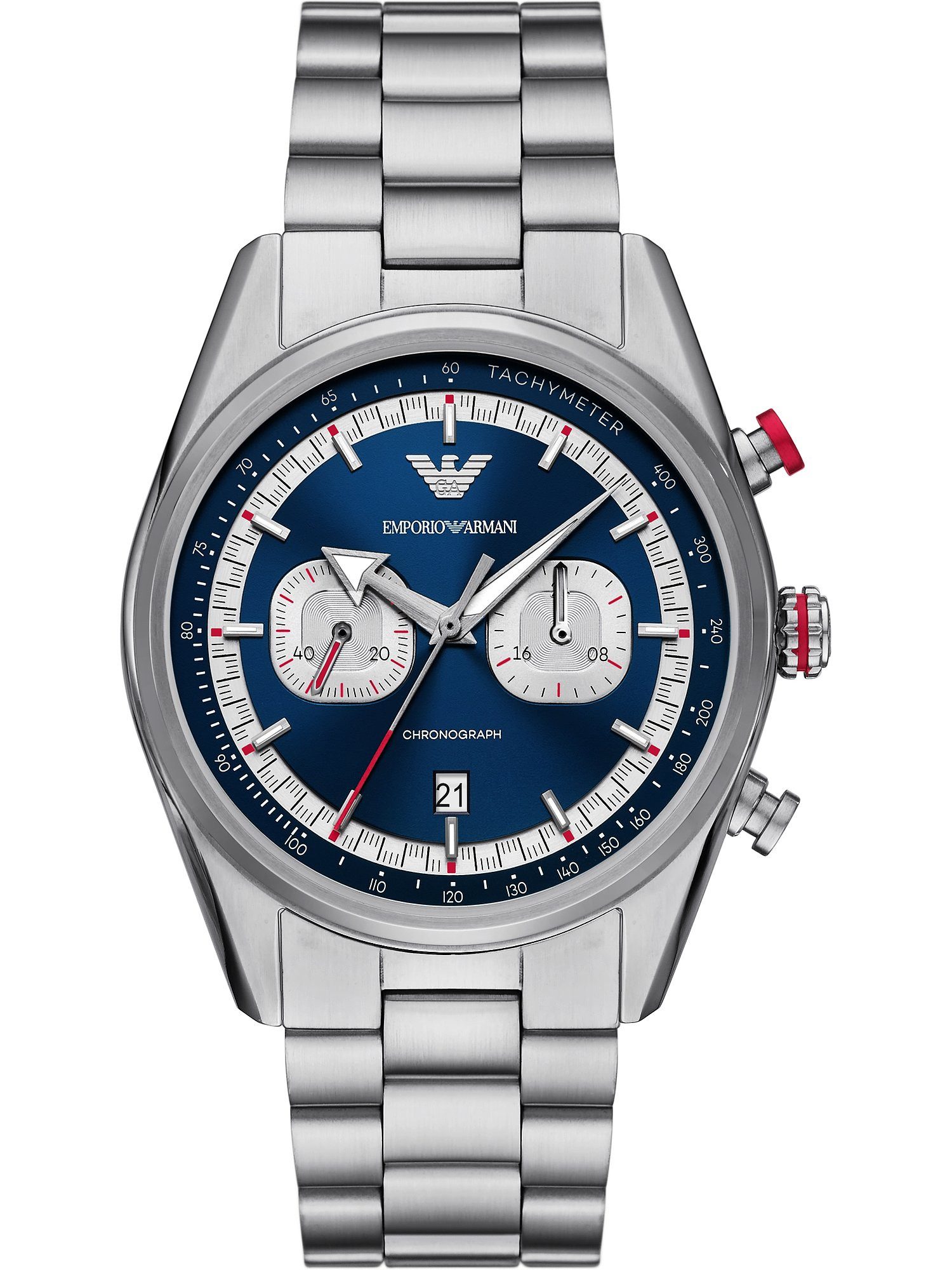 Chronograph Emporio Armani Herren-Uhren Analog Quarz