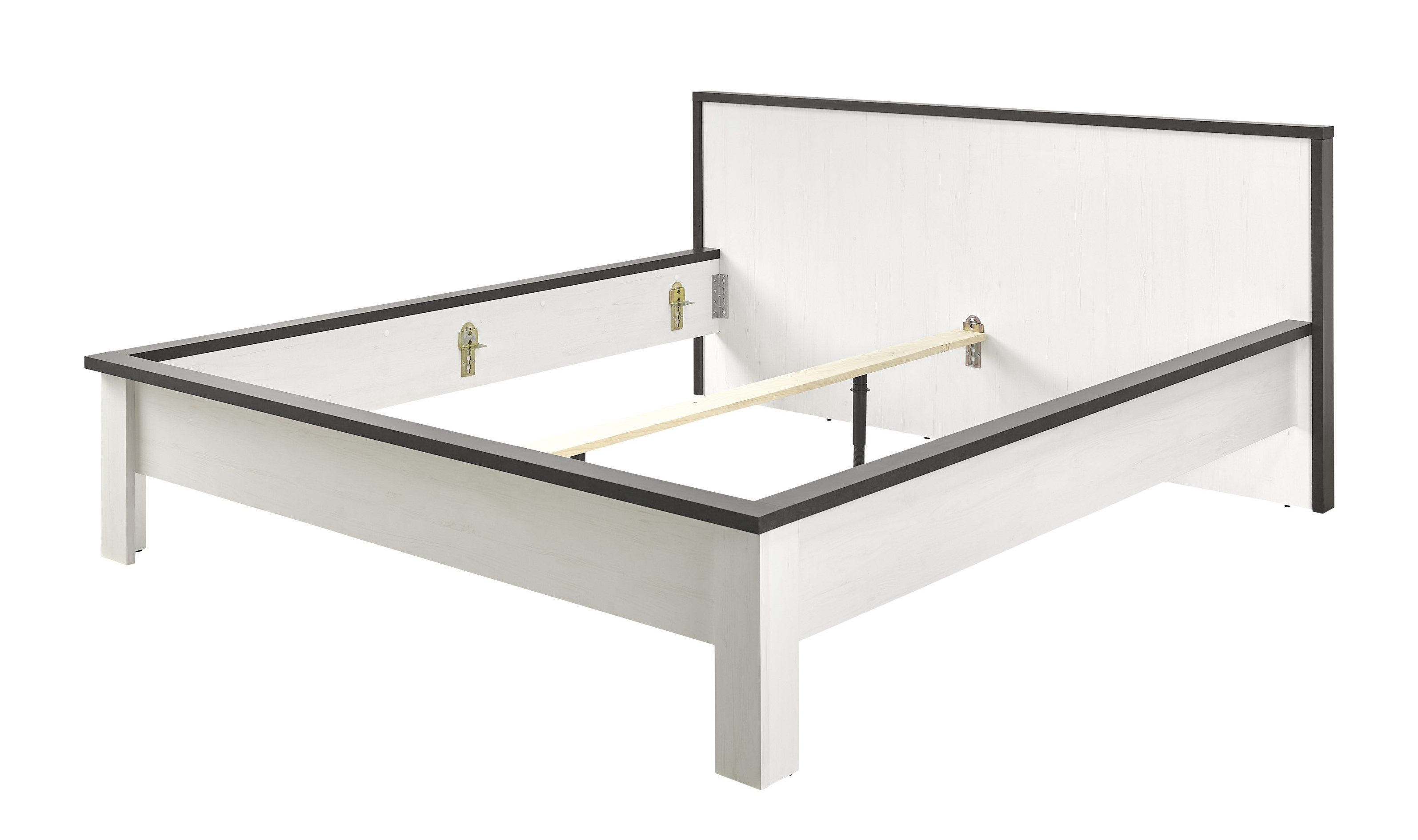 99rooms Bettgestell Woodsher (Bettgestell, Bett), ohne Matratze & Lattenrost, ohne Bettkasten