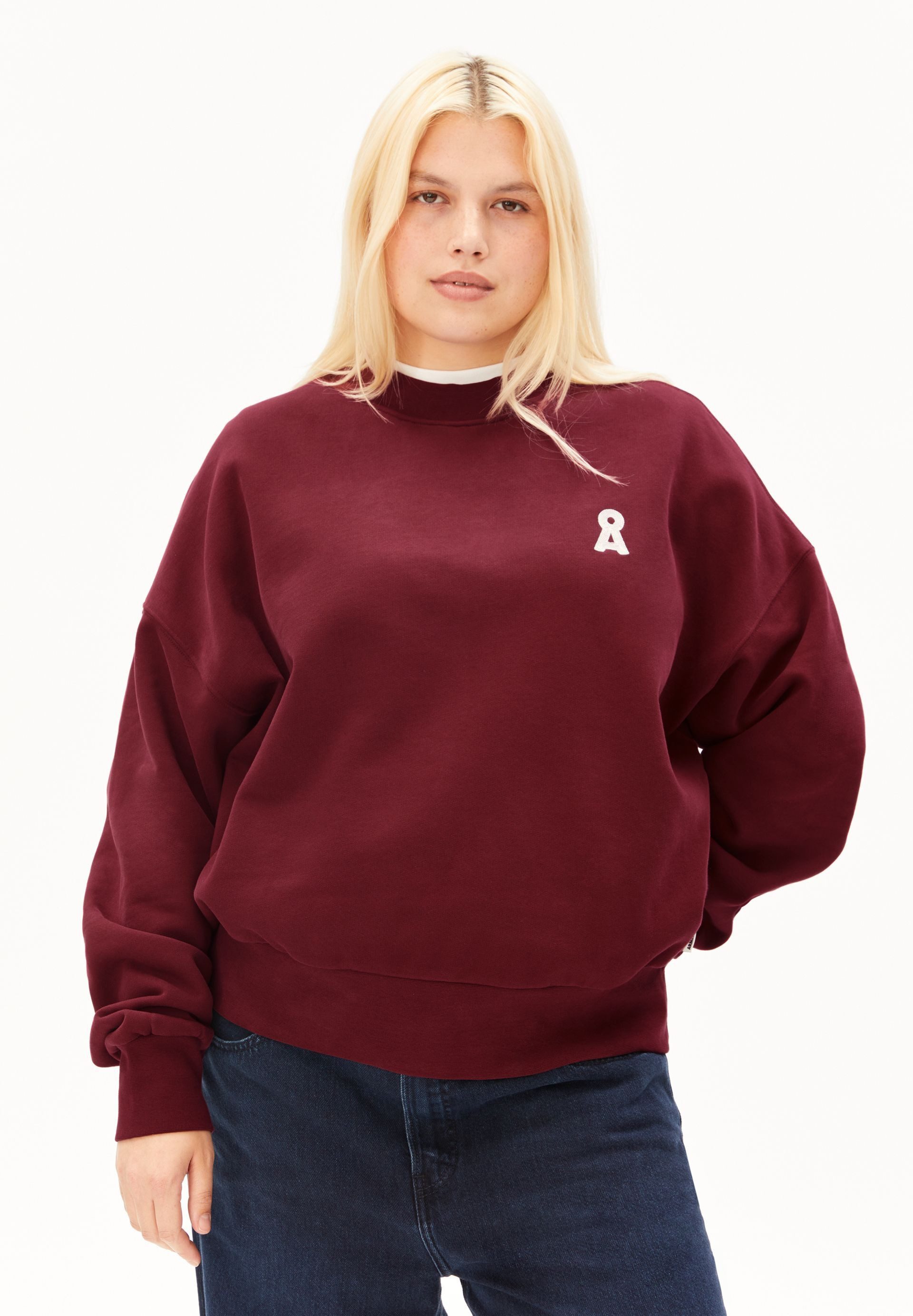 Armedangels Sweatshirt ICONIC Å ALIZAA Sweatshirt aus Bio-Baumwolle Oversized Fit
