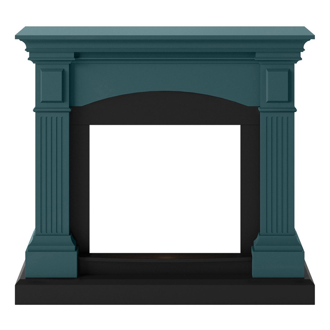 TAGU Dekokamin TAGU Magna Kaminumbau, Kaminumrandung, Kamin Reck türkis