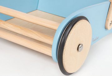 Pinolino® Lauflernwagen Uli, blau, aus Holz, Made in Europe