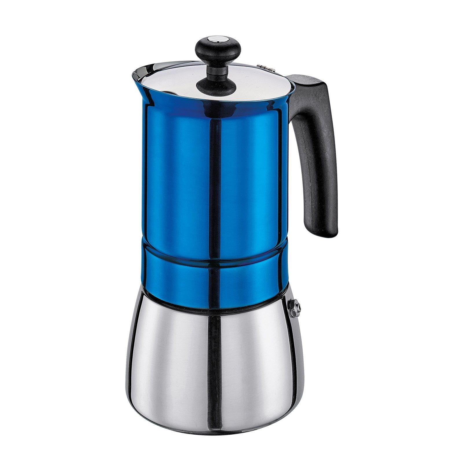 Cilio Espressokocher Espressokocher TOSCA 6 Tassen Blau