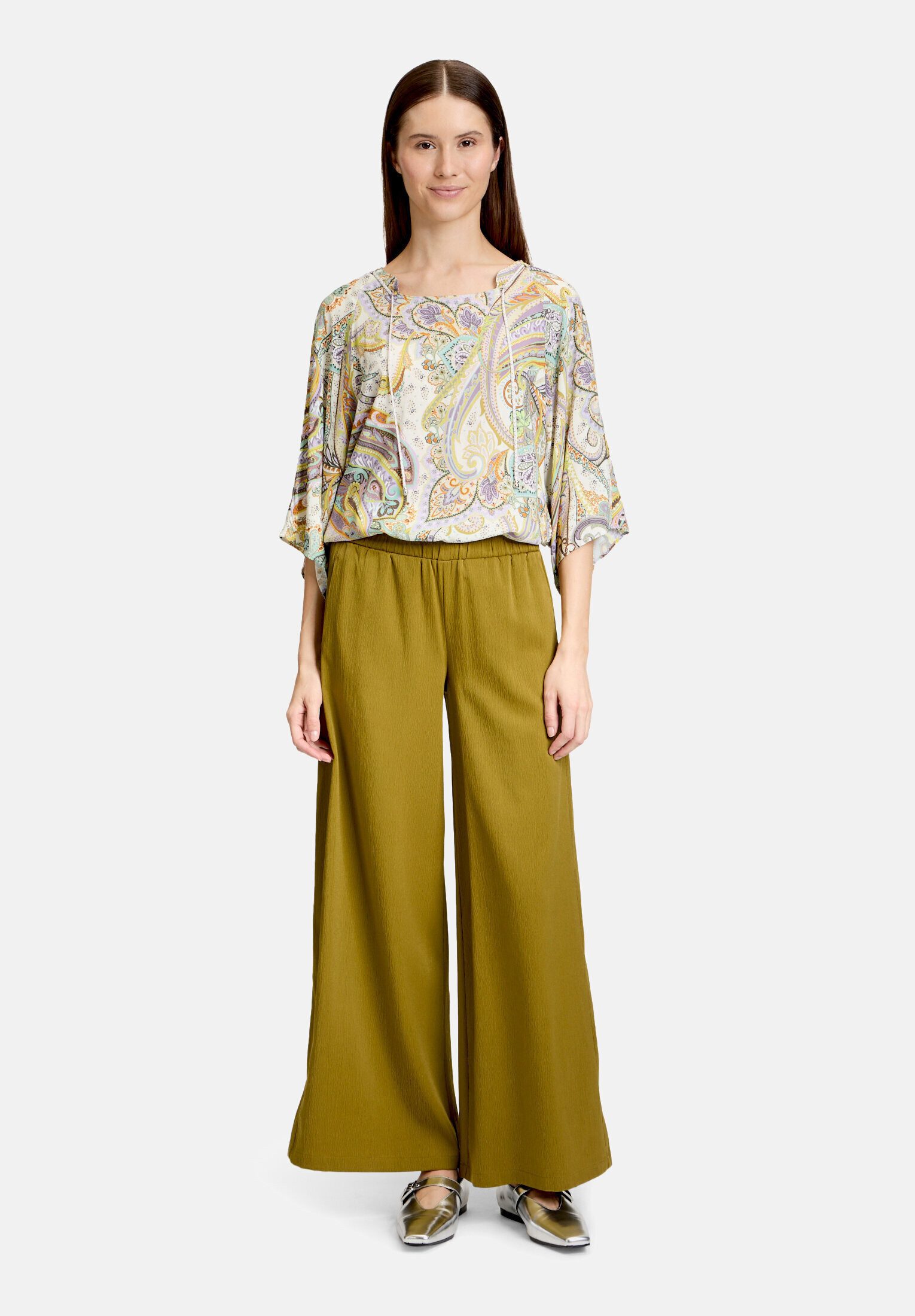 Cartoon Schlupfbluse Damen mit Muster