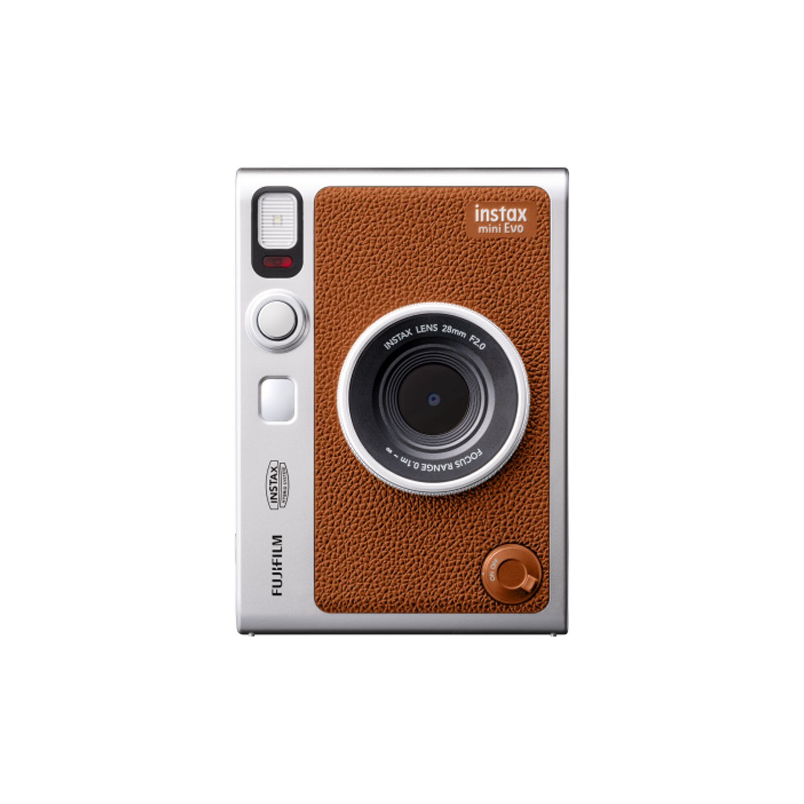 FUJIFILM Mini Evo Kompaktkamera (Selfie-Spiegel, Blitz, Einzelbild-AF)