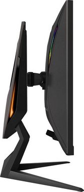 Gigabyte AORUS FI27Q-P Gaming-Monitor (68,5 cm/27 ", 2560 x 1440 Pixel, QHD, 1 ms Reaktionszeit, 165 Hz, IPS, Pivot-Funktion 90°, Standby-Modus 0,3 Watt, Energiesparmodus 0,5 Watt, Flimmerfei)