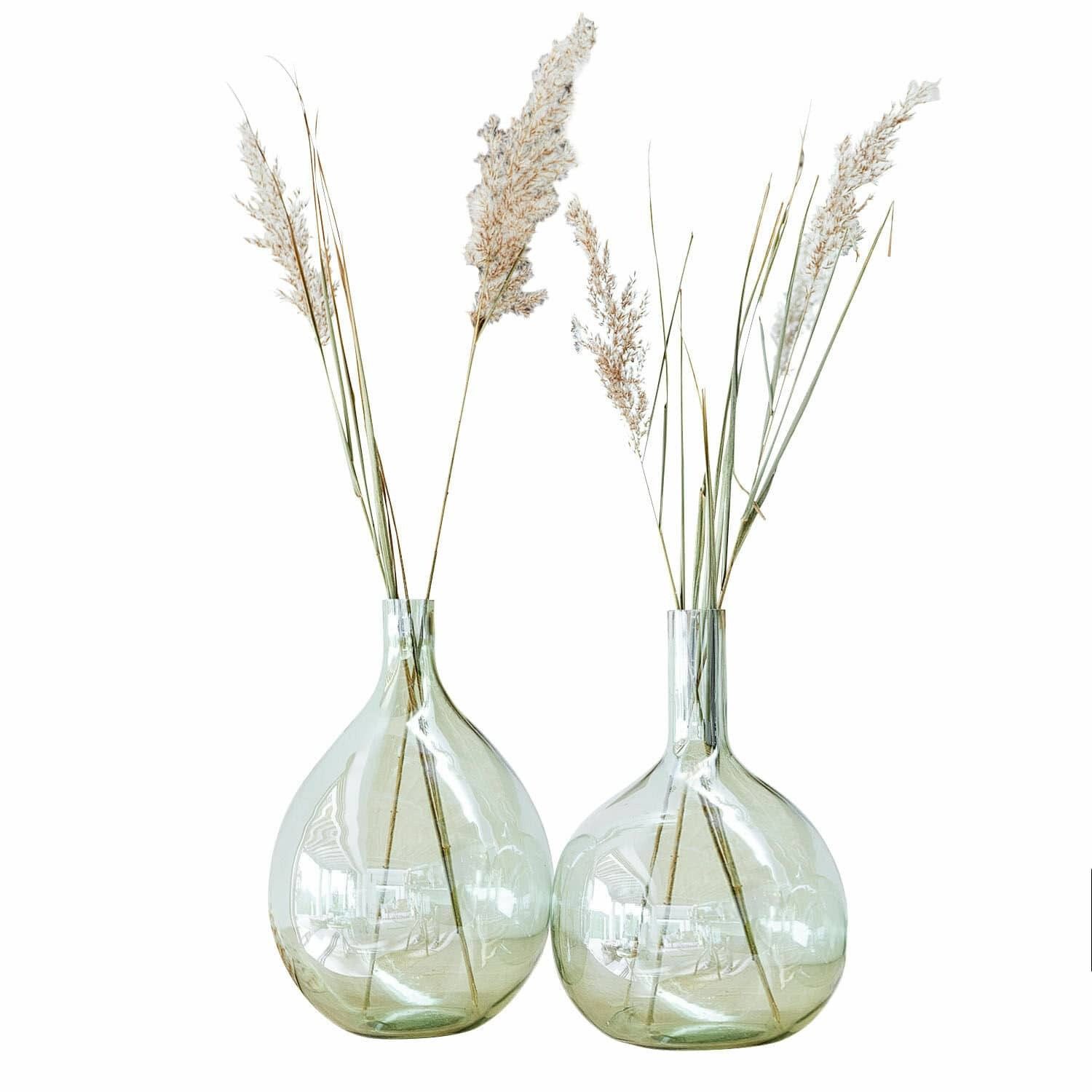 Tischvase Vase 2er Set Erlunda grün