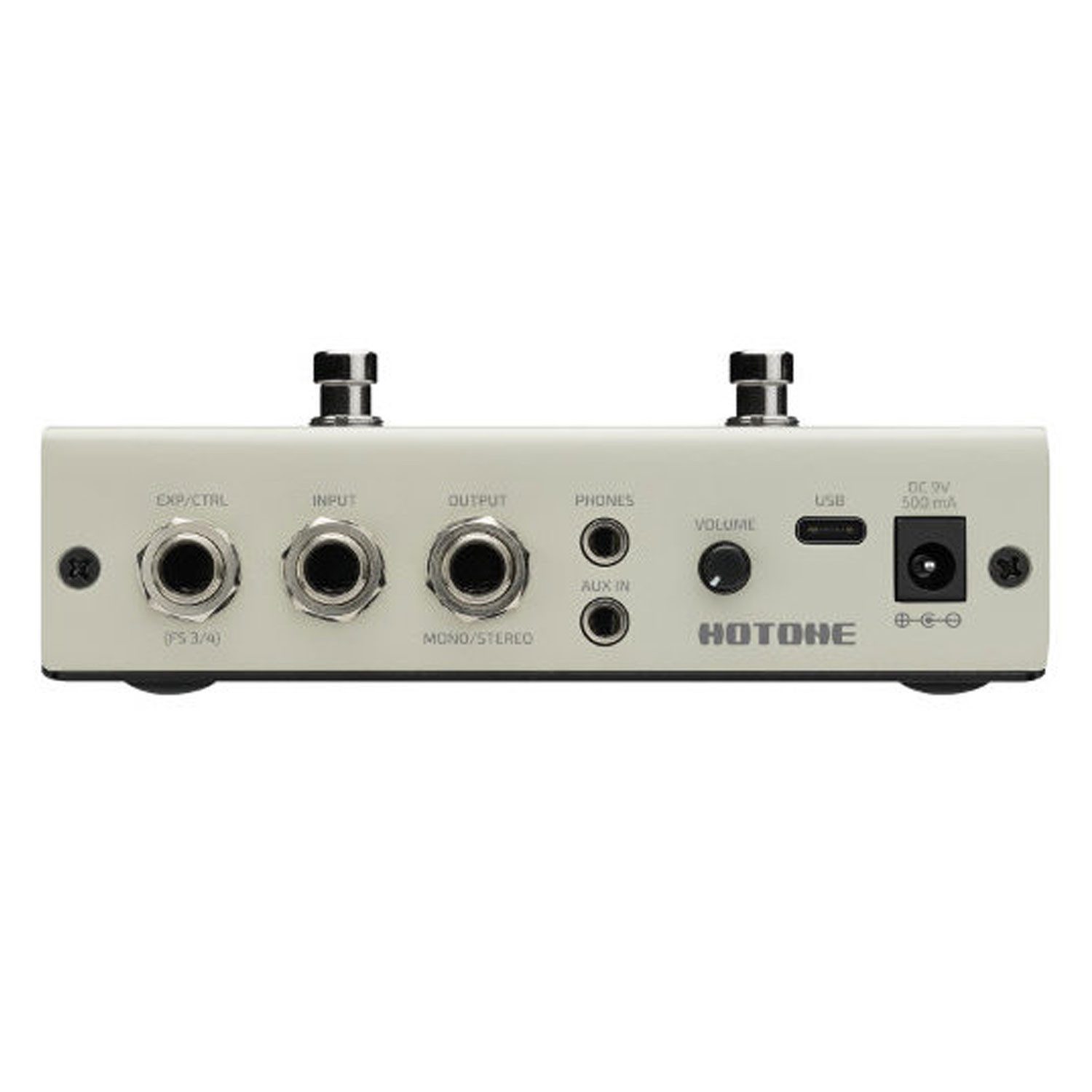 Hotone E-Gitarre Hotone Effektgerät Ampero Mini Vanilla Amp-Modeler, Digital, 1-St., Multi-Effektpedal, Kompakter Amp-Modeler und Effektprozessor