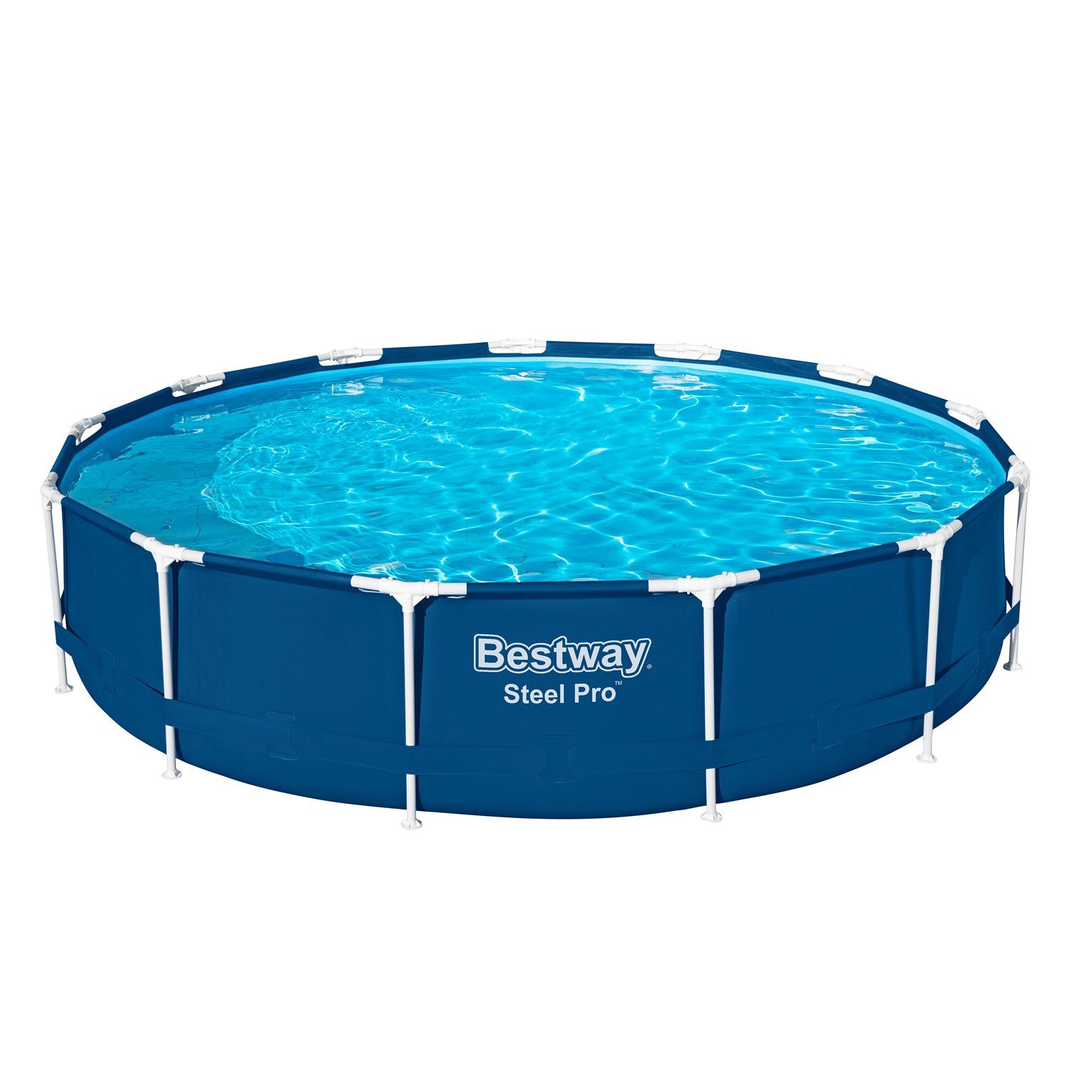 Bestway blau Steel Pool Filterpumpe mit Set Pro 396x84cm