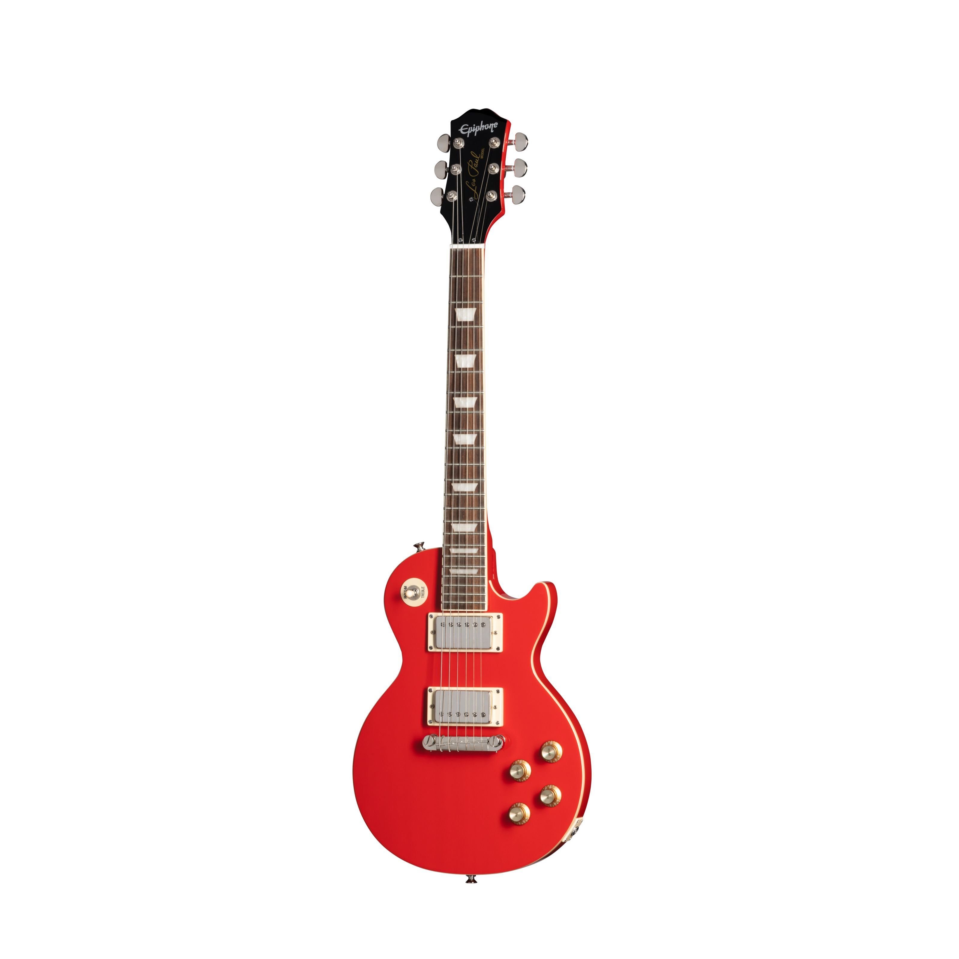 Epiphone Spielzeug-Musikinstrument, Power Players Les Paul Set Lava Red - Single Cut E-Gitarre