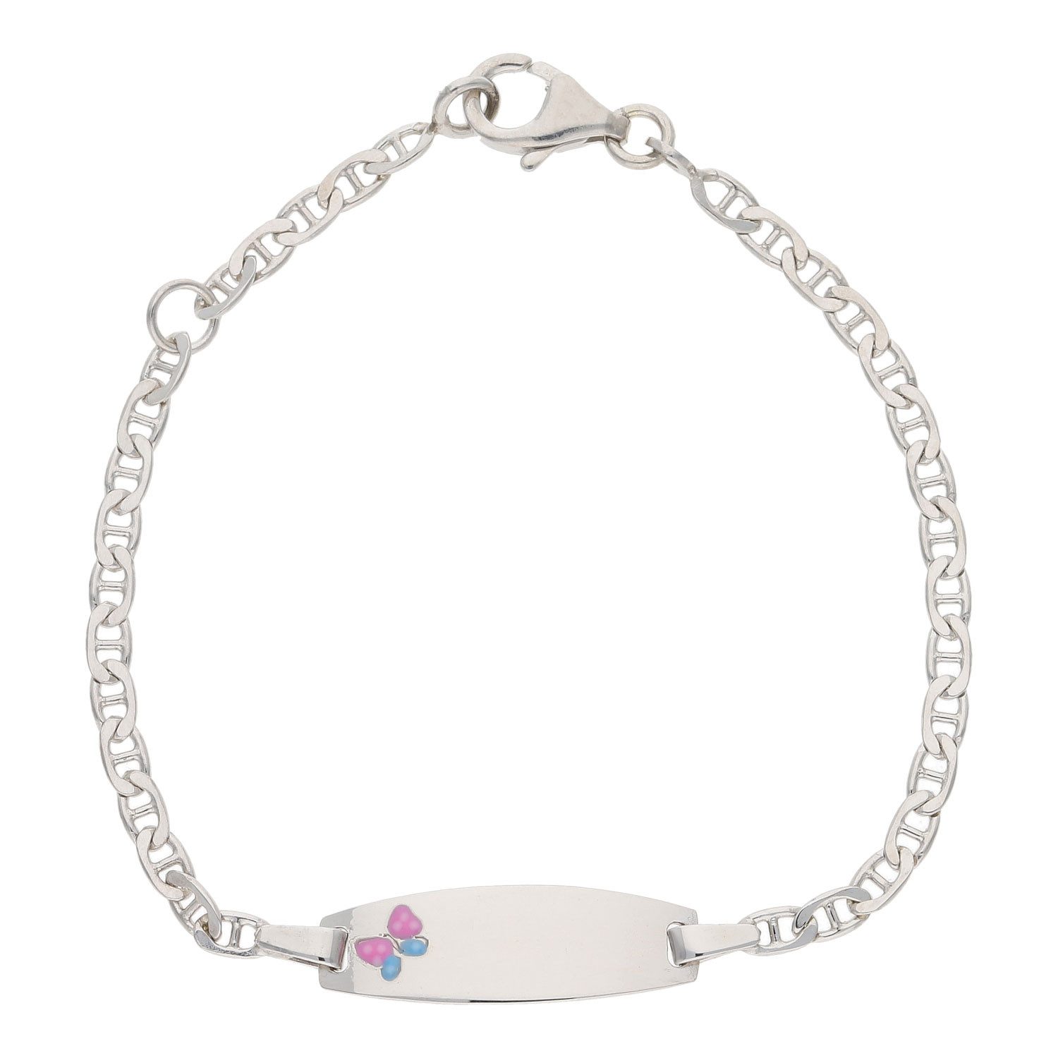 JuwelmaLux Armband JuwelmaLux 925 Silber Kinder Gravur Armband zur Taufe JL10-03-0568 (kein Set, 1-tlg., kein Set)