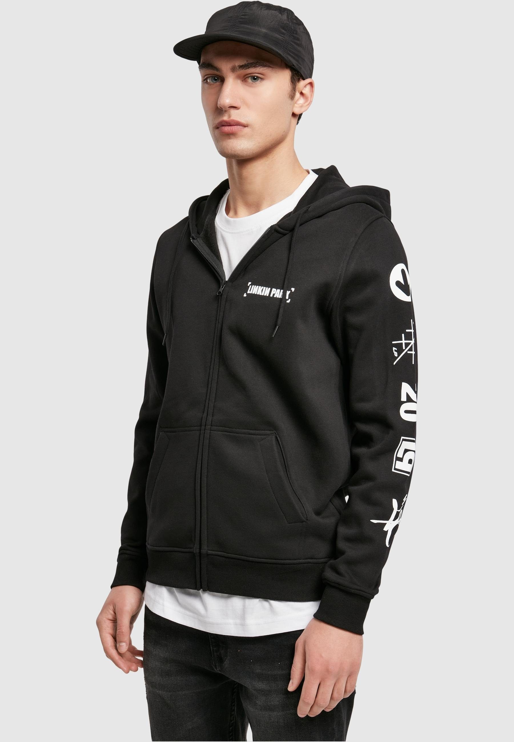 Merchcode Sweatjacke Merchcode Herren Linkin Park Anniversary Logo Zip Hoody (1-tlg)