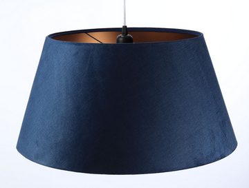 ONZENO Pendelleuchte Big bell Elegant Matt 50x27x27 cm, einzigartiges Design und hochwertige Lampe