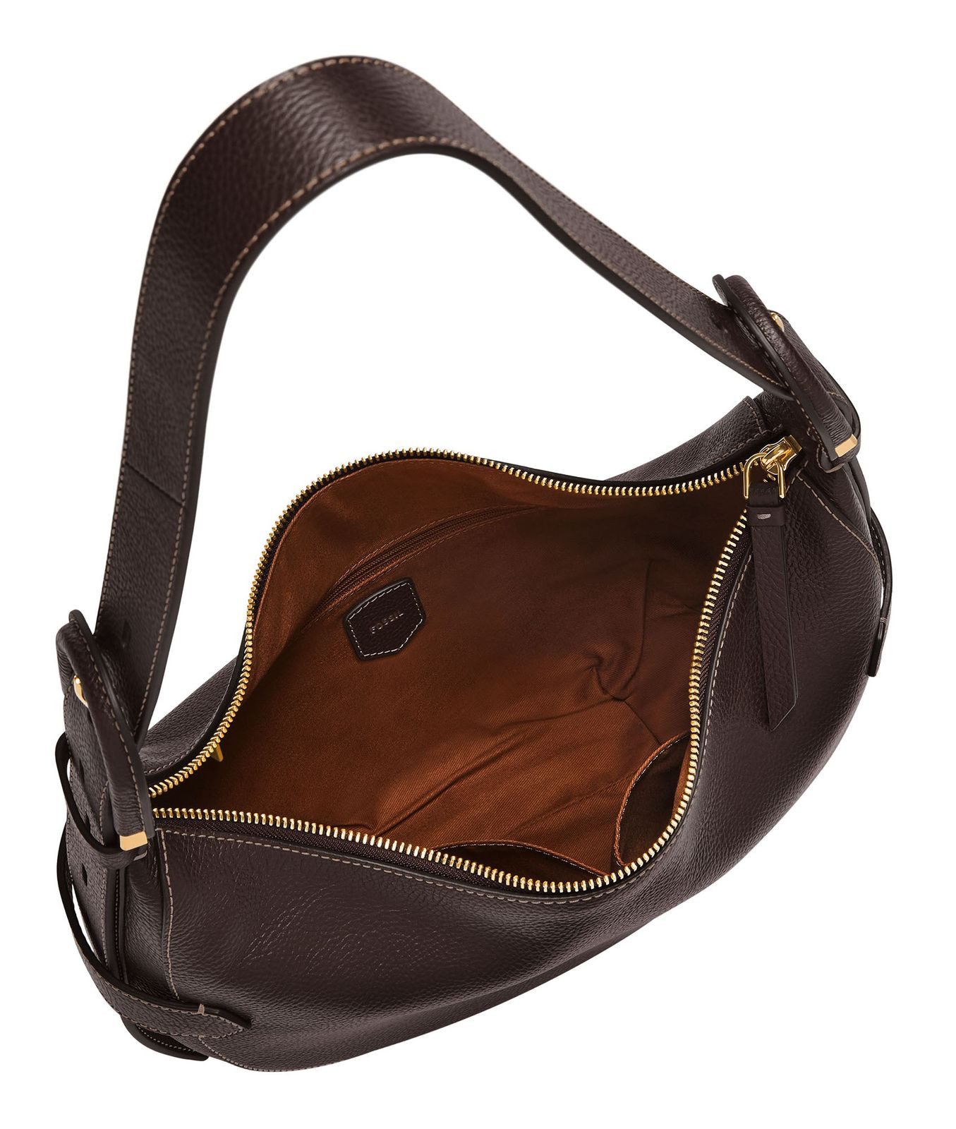 Fossil Schultertasche Hobo, aus echtem Leder