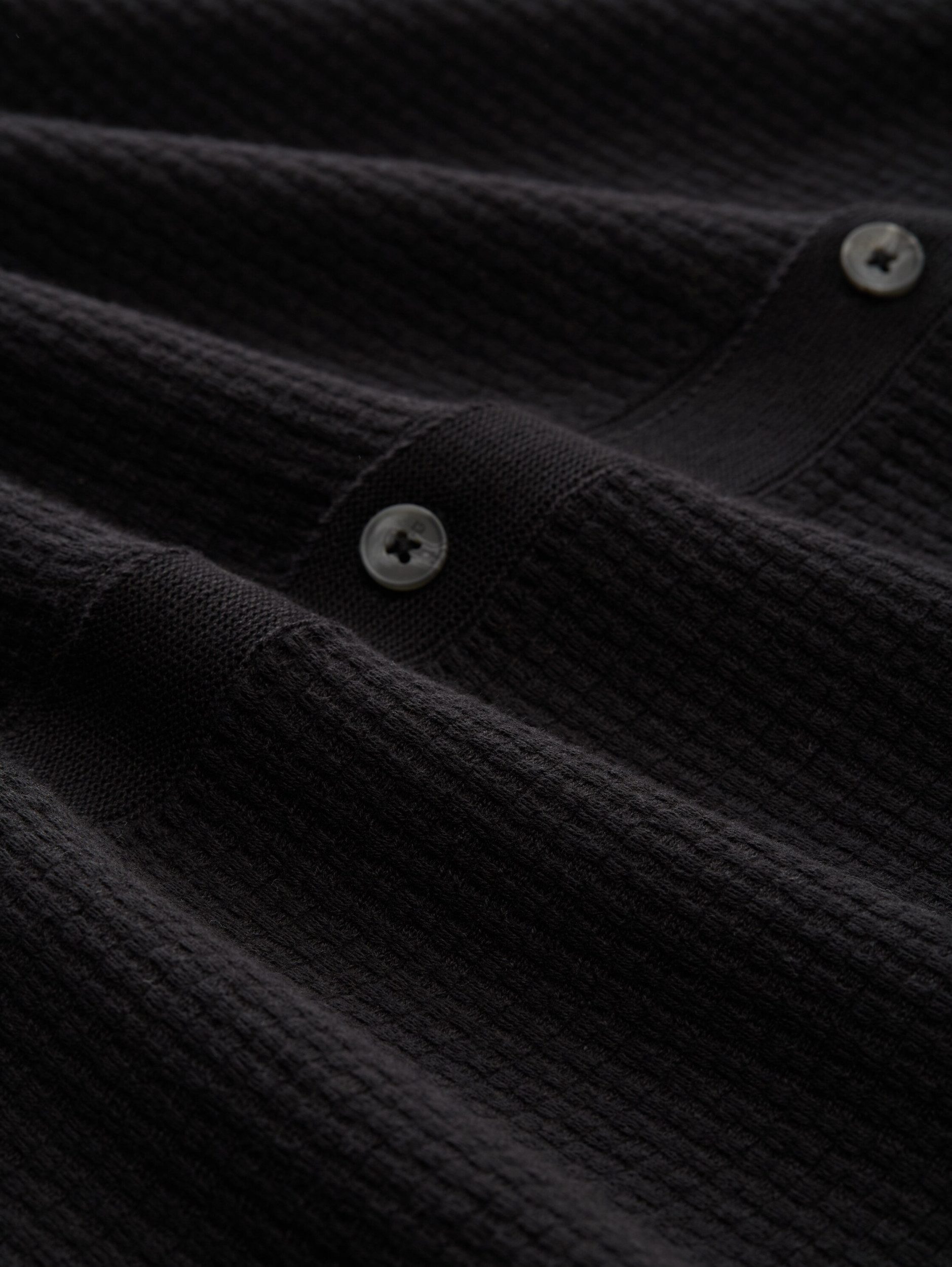 TOM TAILOR Denim Strickpullover Strick-Poloshirt