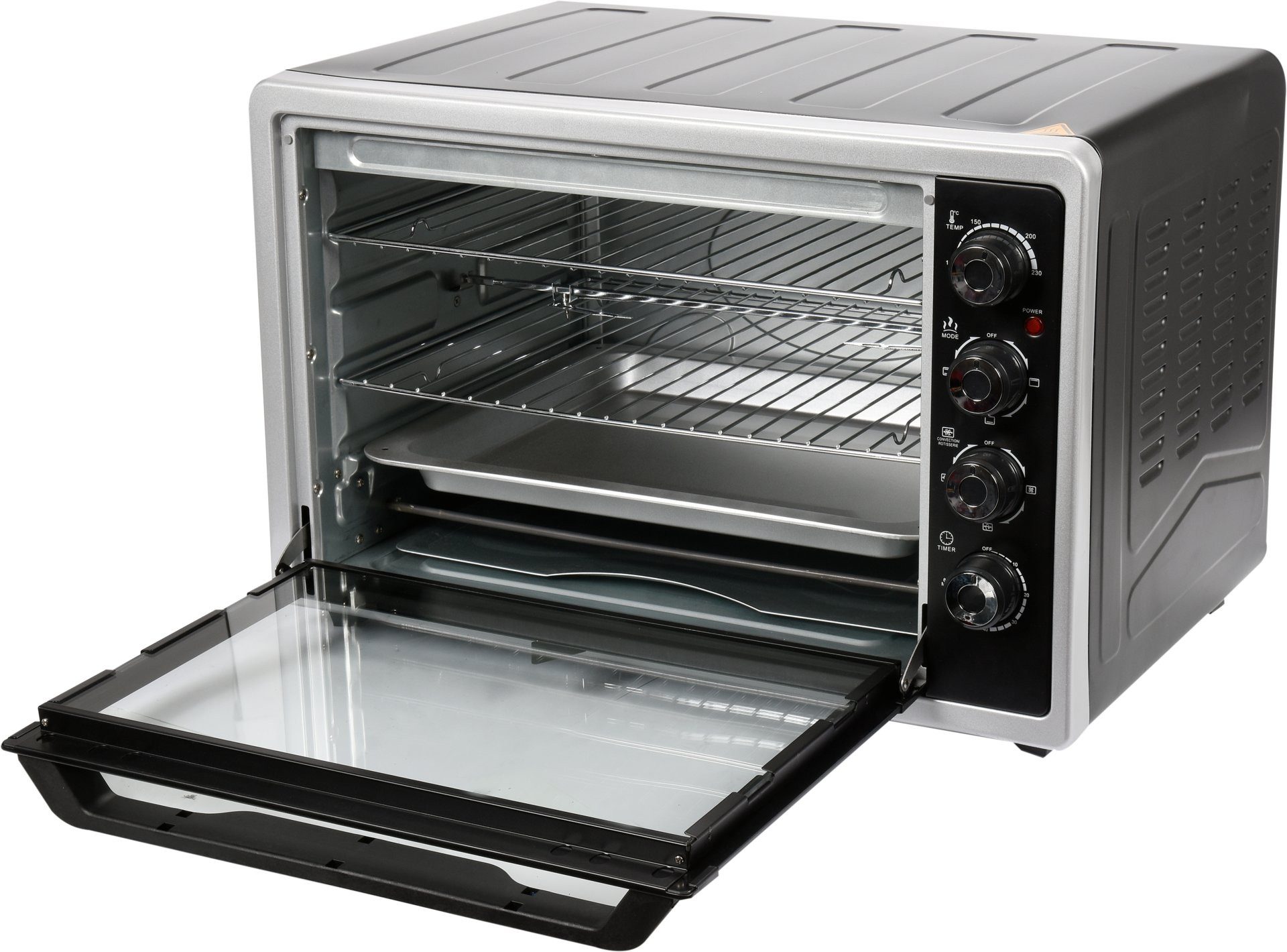 Lund Elektrogrill Elektrobackofen 2200W 63l, 2200 W