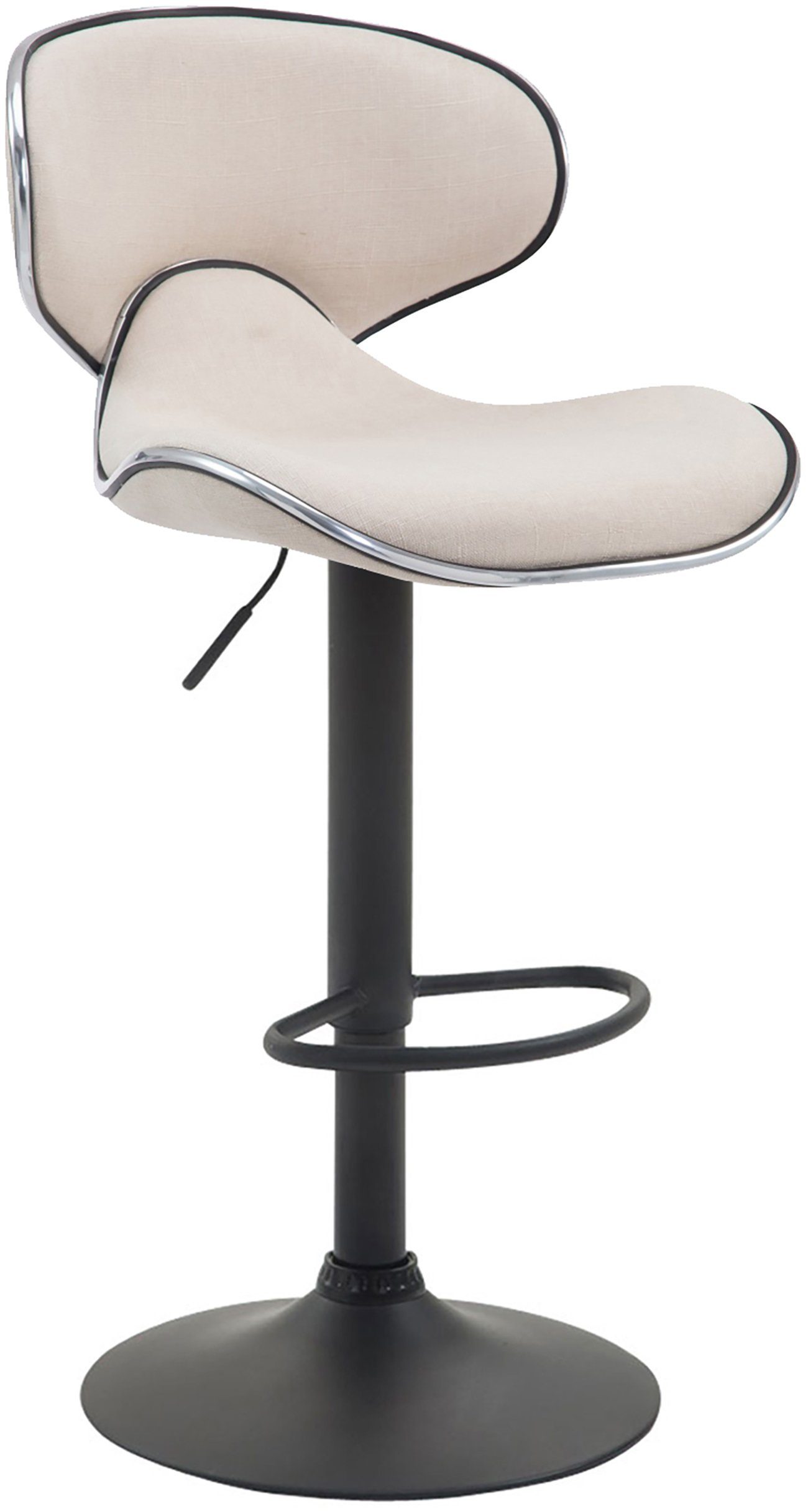 Barhocker Barhocker Las Vegas V2 Stoff schwarz