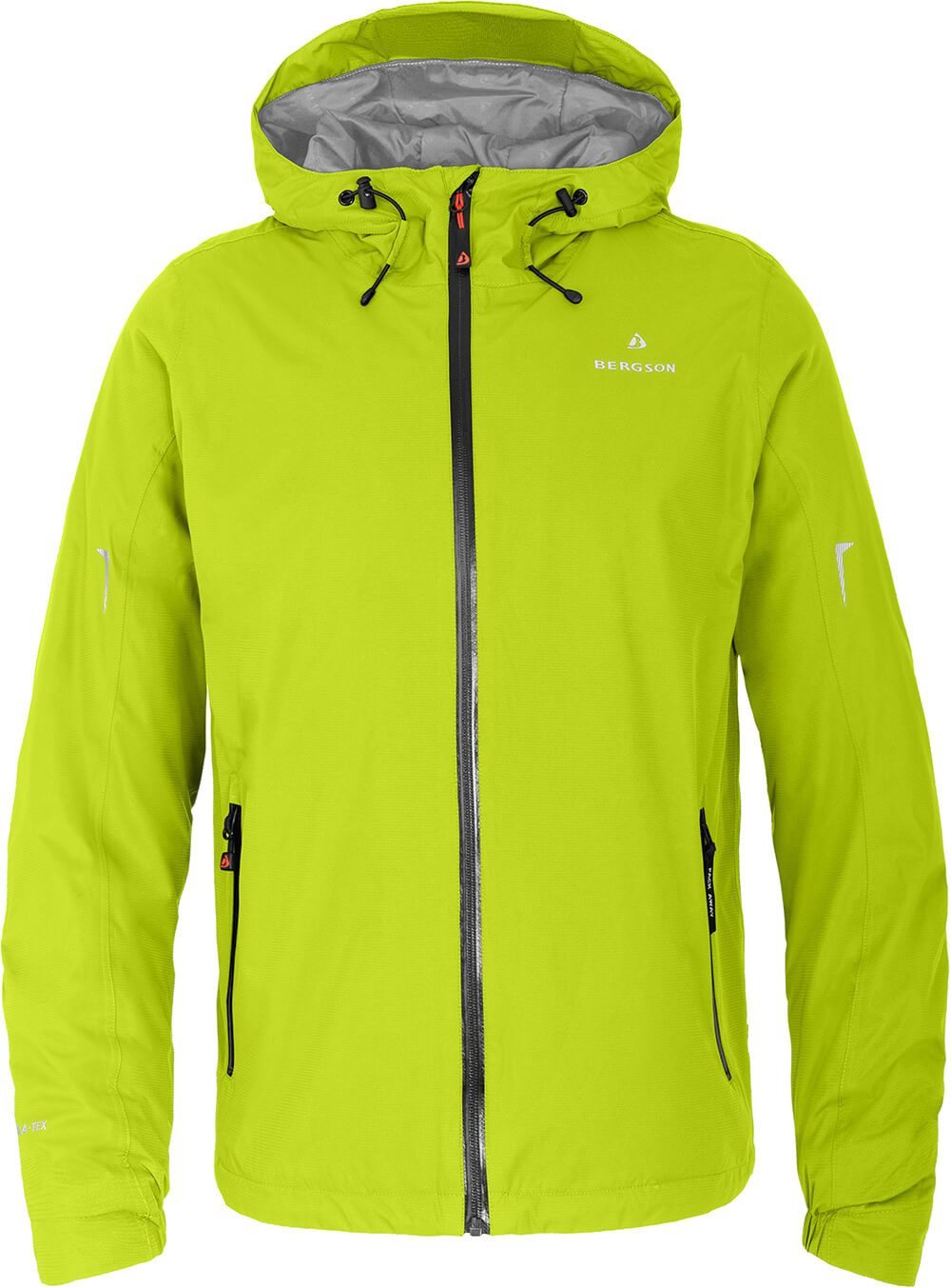 Bergson Winterjacke EGGEN THERMO Herren Regenjacke, leicht wattiert, 12000 mm Wassersäule, Normalgröße