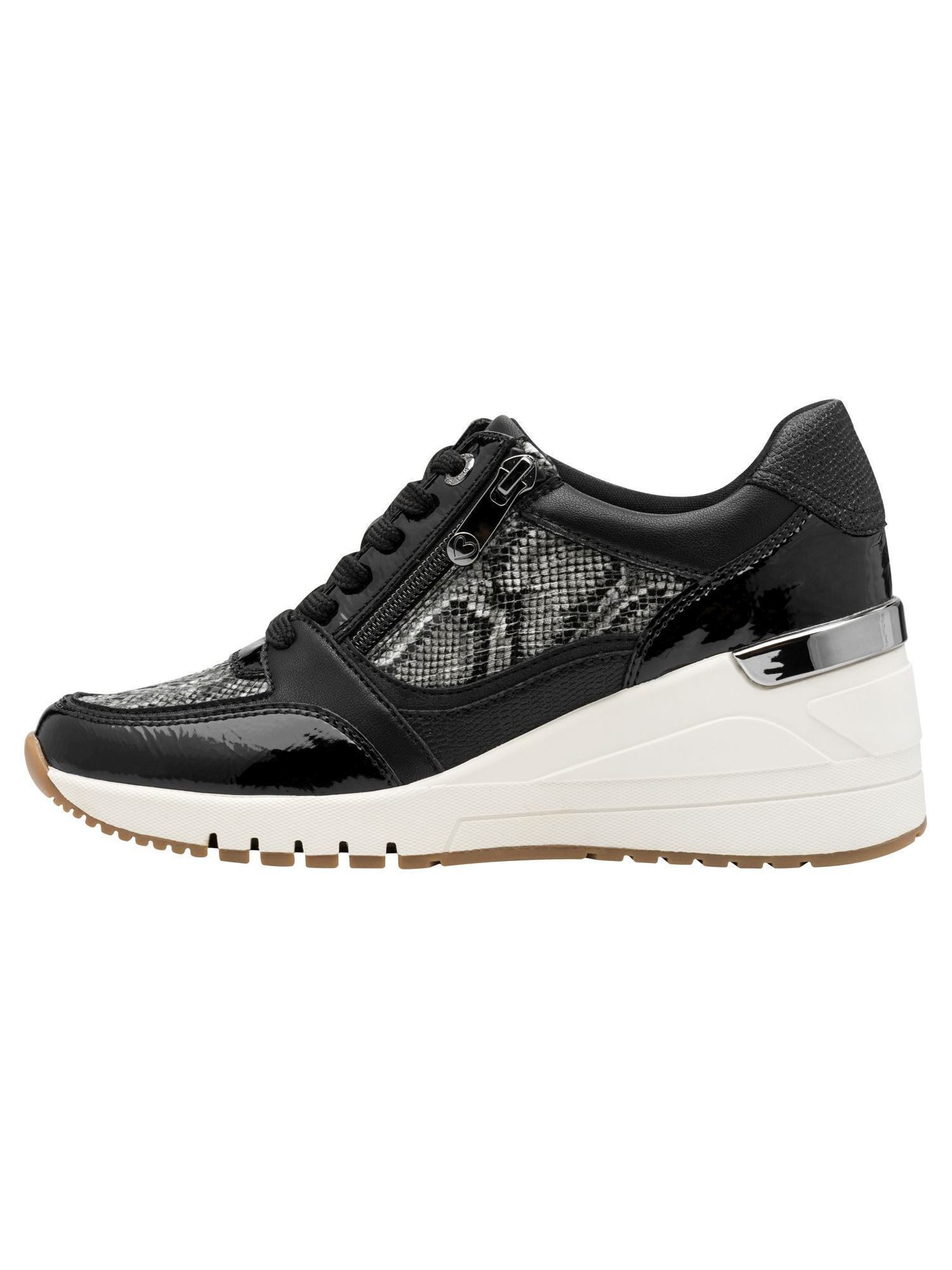 MARCO TOZZI Vegan, FEEL, Removable Sock mit Keilabsatz Sneaker Vegan