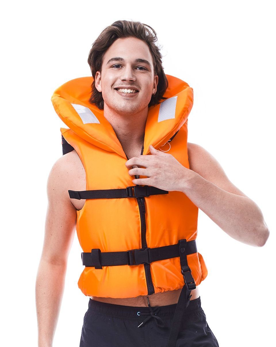 Jobe Schwimmweste Jobe Rettungsweste Comfort Boating Erwachsene orange S | Sport