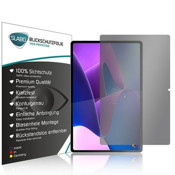 SLABO Schutzfolie Blickschutzfolie View Protection Schwarz 360°, Lenovo Tab P12 Pro