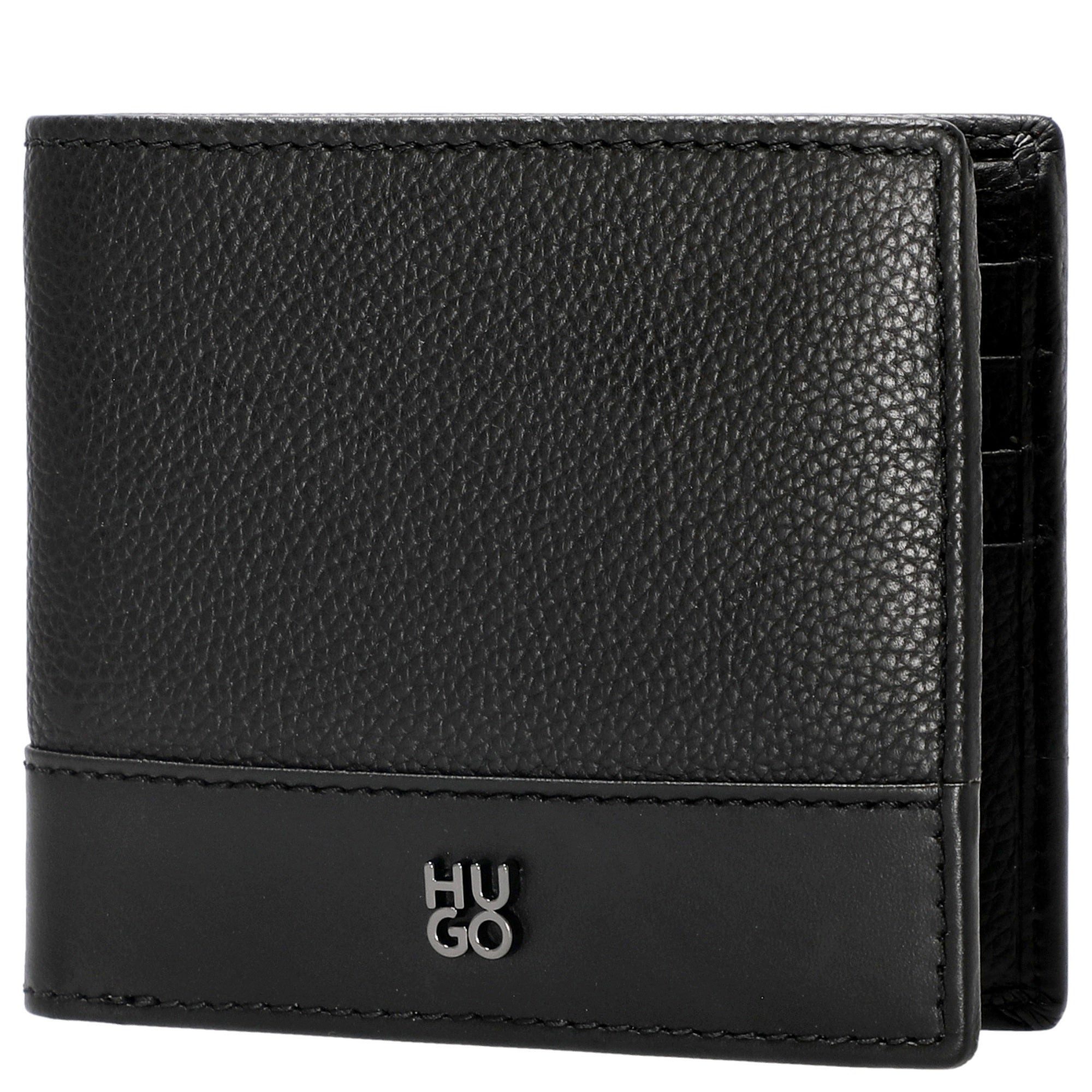 HUGO Geldbörse Quantic - Geldbörse 8cc 11 cm (black)