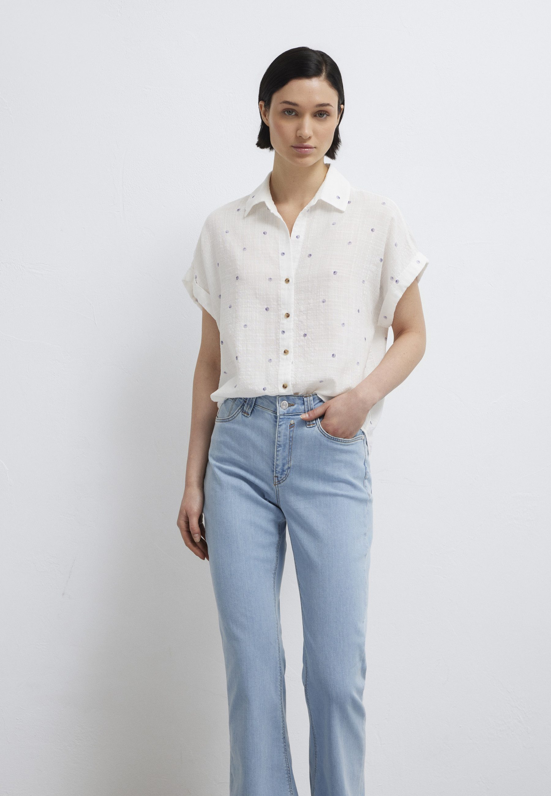 Mavi Kurzarmbluse SHORT SLEEVE WOVEN SHIRT Bluse kurzarm – Bild 3 von 5