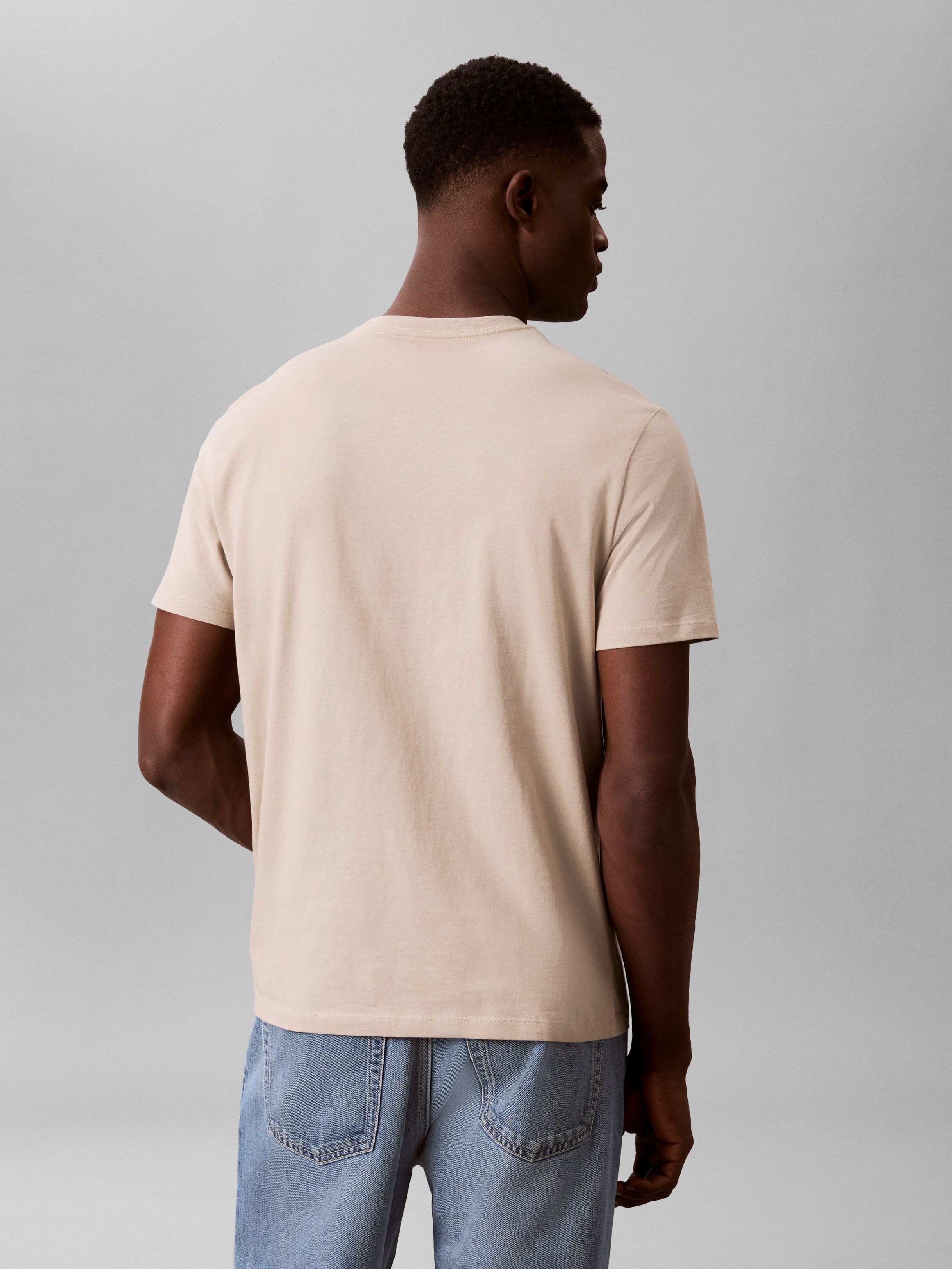 Calvin Klein Jeans T-Shirt LINES SEASONAL Regular fit mit Print