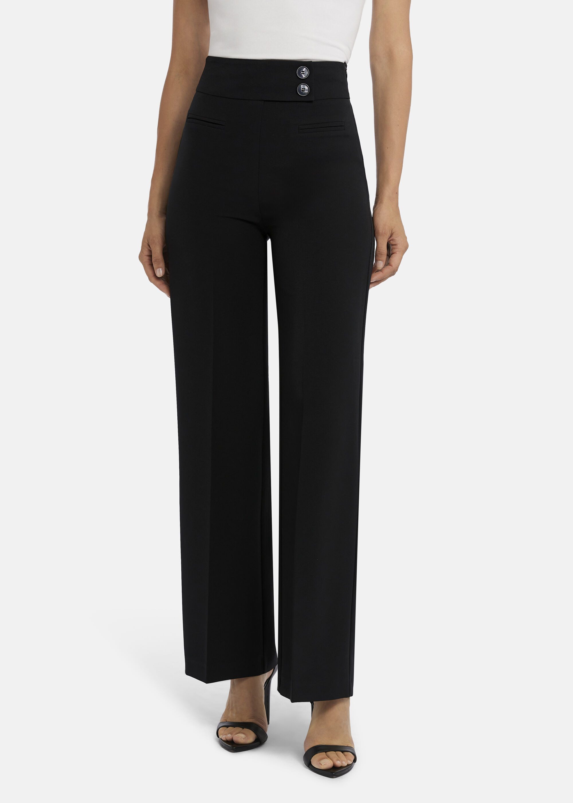 Nicowa Stoffhose COREANA im Marlene-Stil