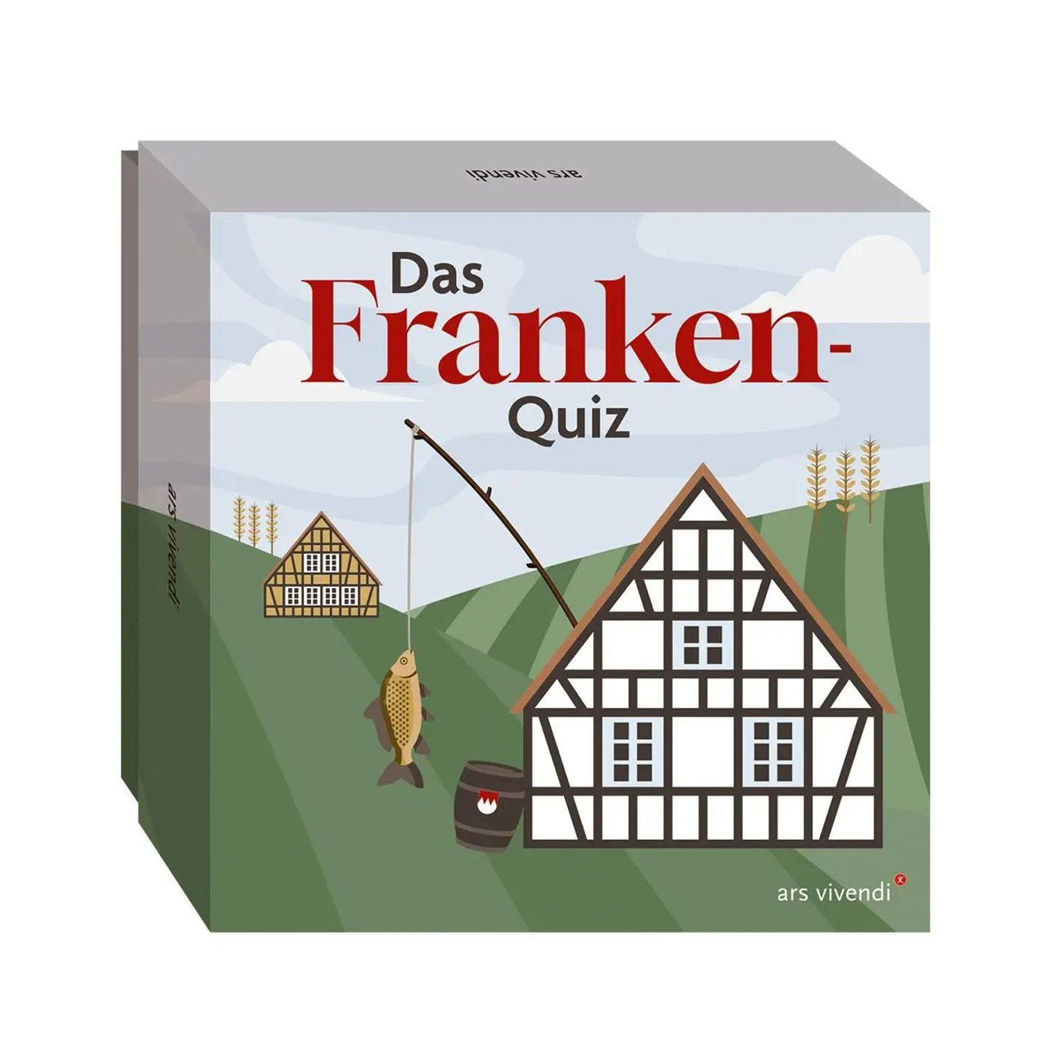 ars vivendi Spiel Das Franken-Quiz (Neuausgabe)
