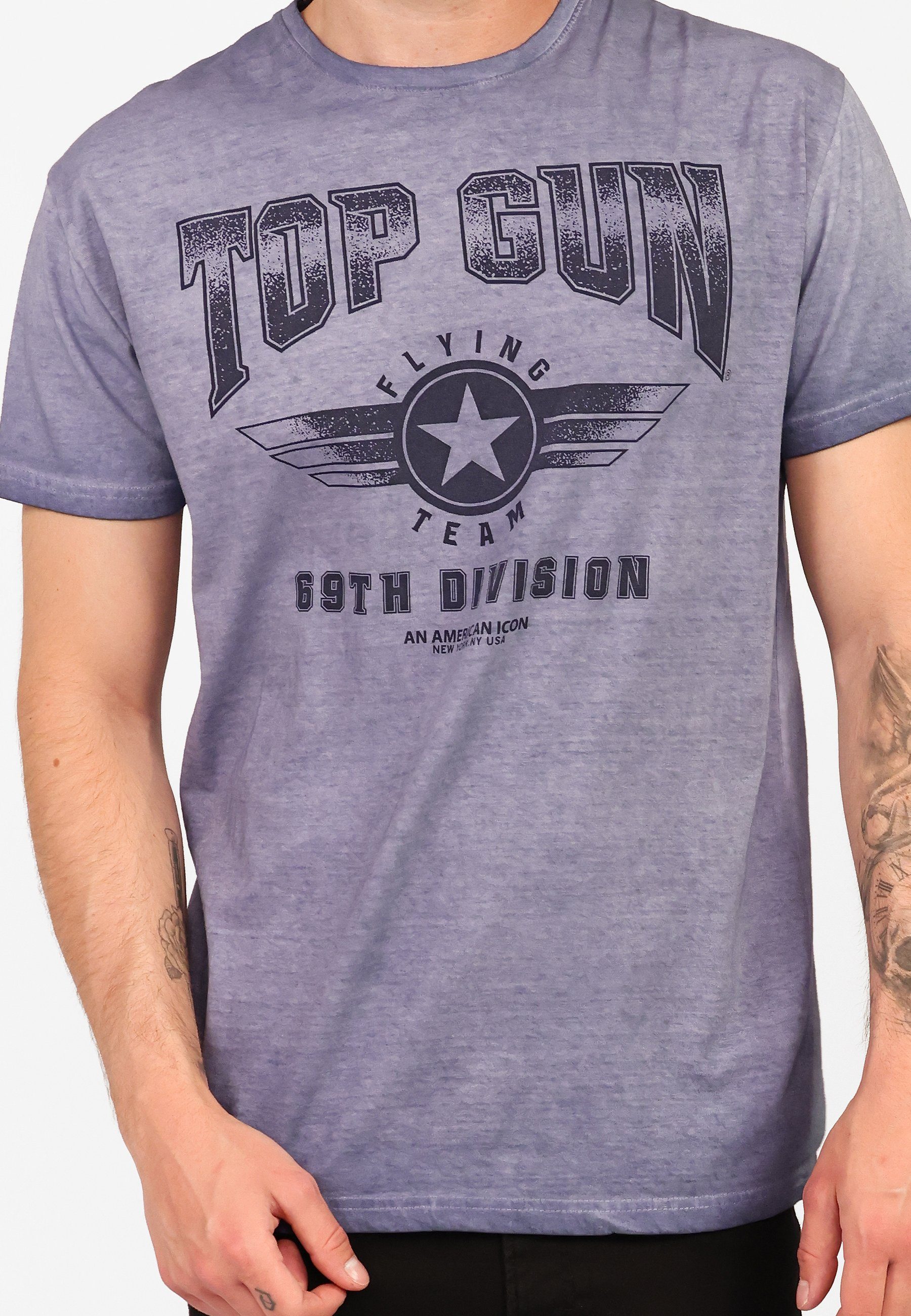 navy TG20212105 GUN TOP T-Shirt