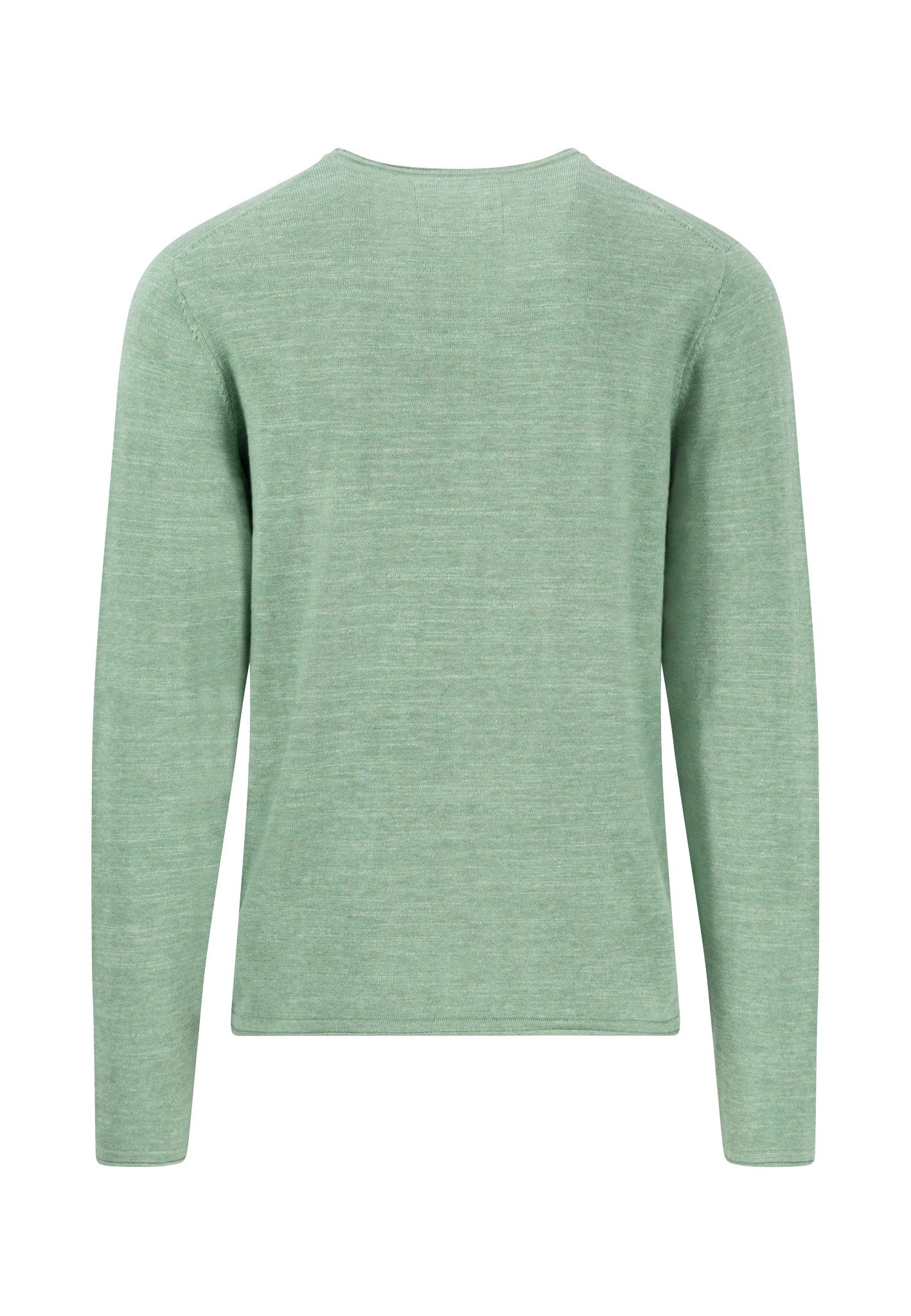 Strickpullover O-Neck, slub