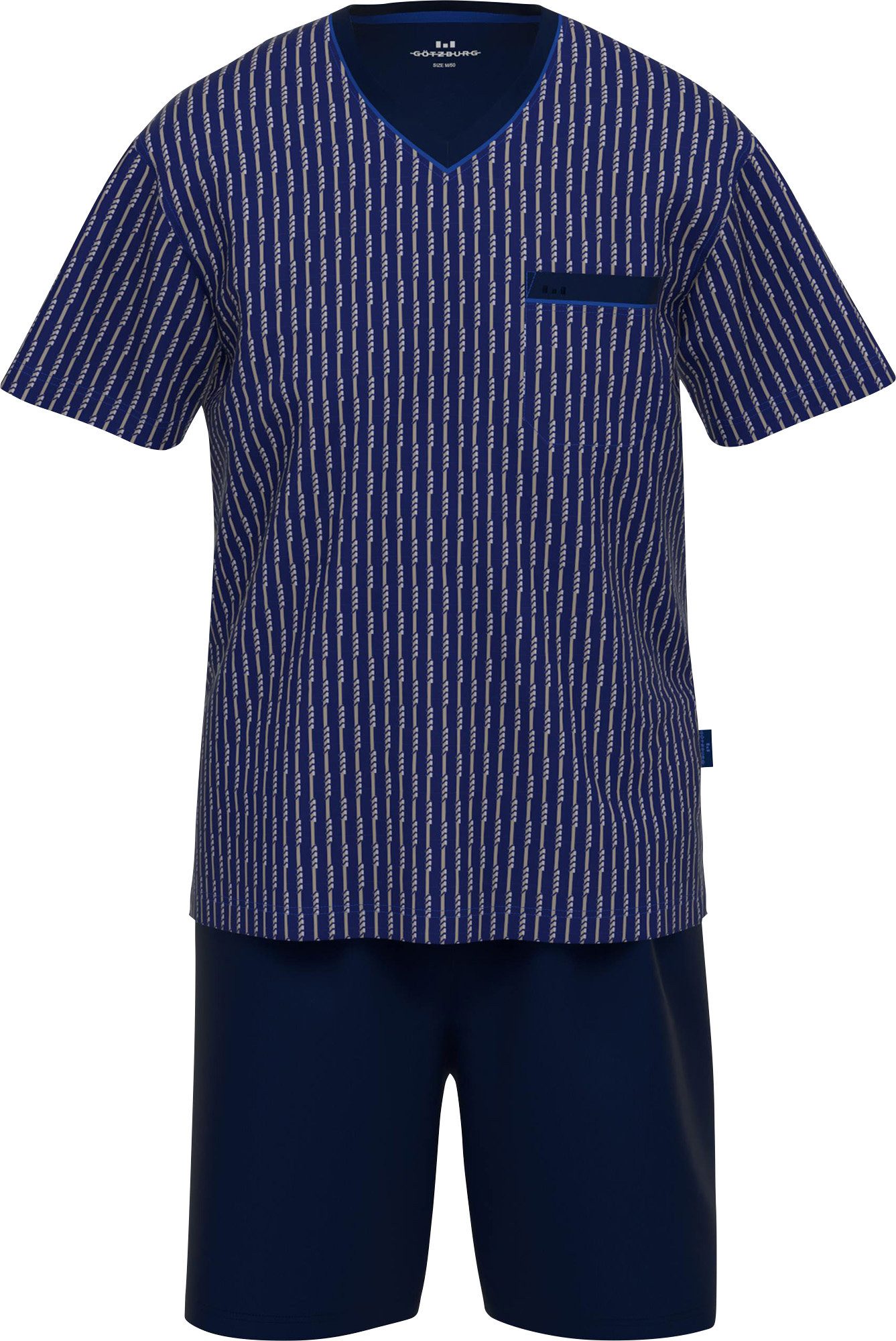 Pyjama Herren-Shorty