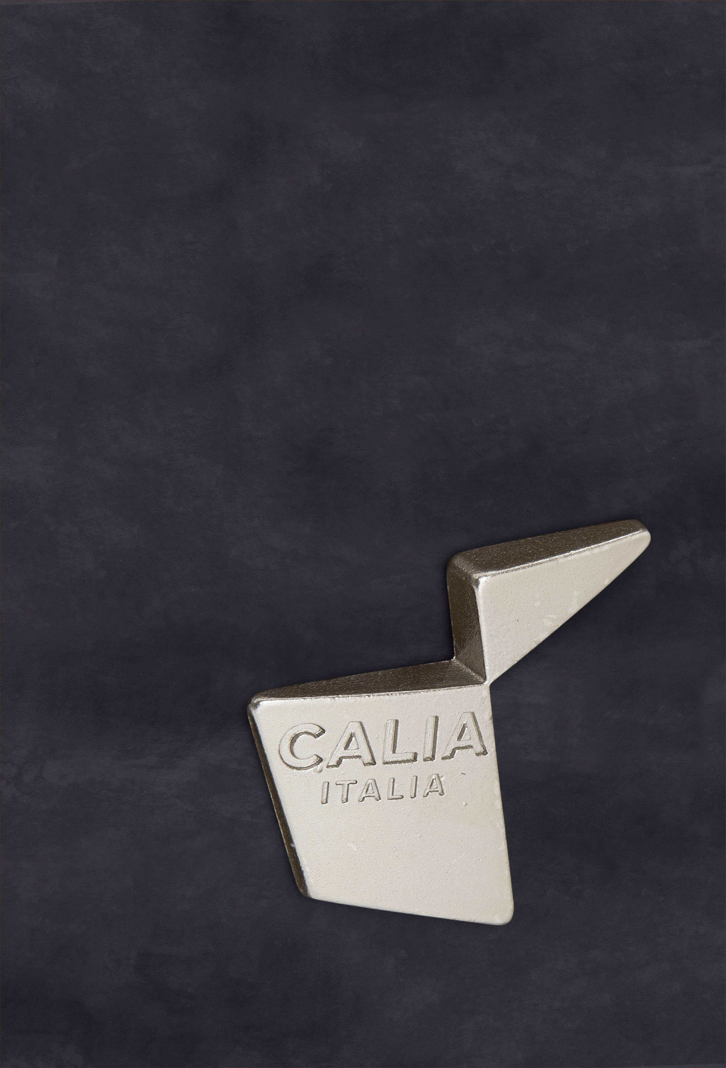 Luxus-Microfaser Sessel CALIA Gaia, ITALIA Hydro Ginevra Care mit black