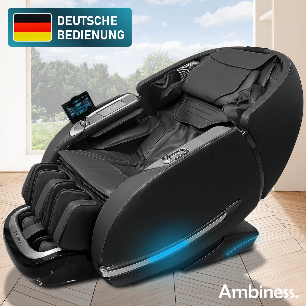 AMBINESS Massagesessel Relaxsessel YUNA, 60 Massageprogramme, günstig online kaufen
