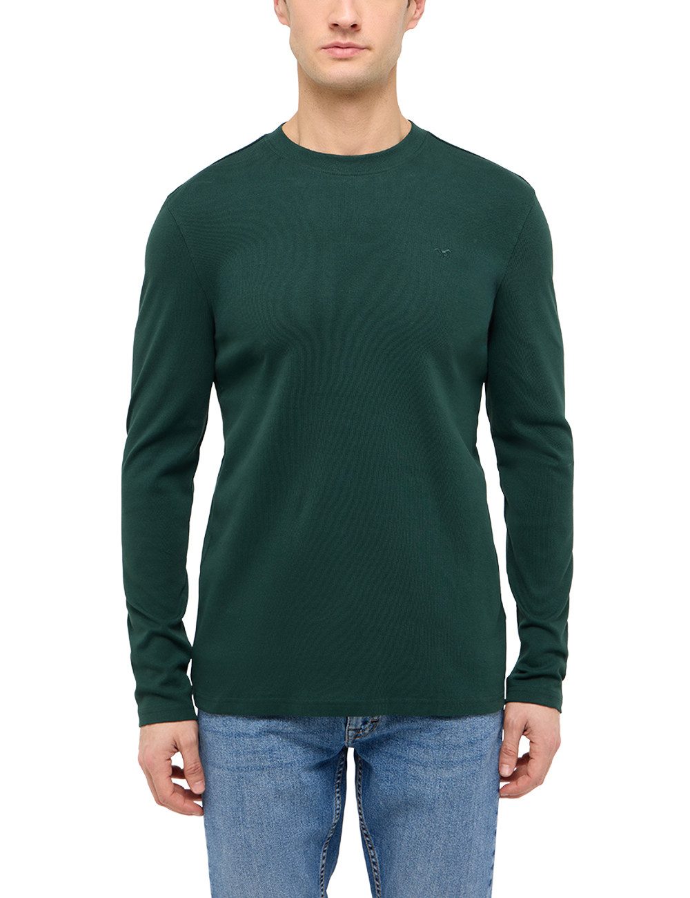 MUSTANG Langarmshirt Herren Style Arlington