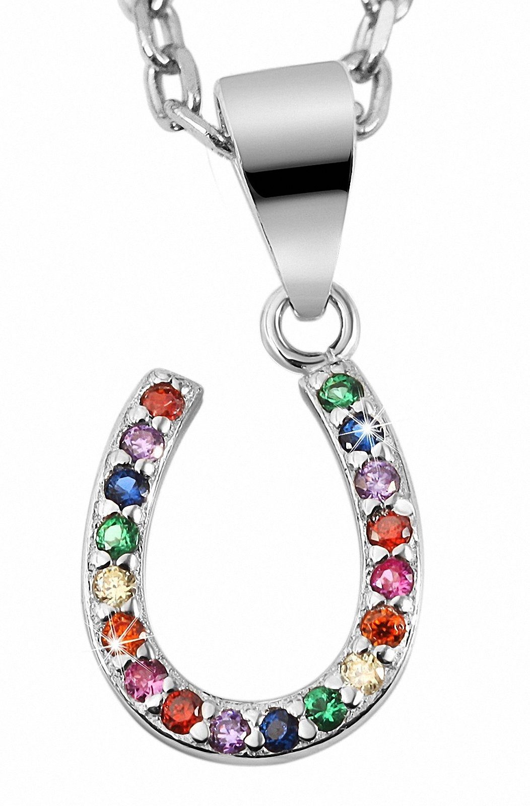 Adelia´s Kettenanhänger trendiger Schmuck Anhänger aus 925 Sterling Silber