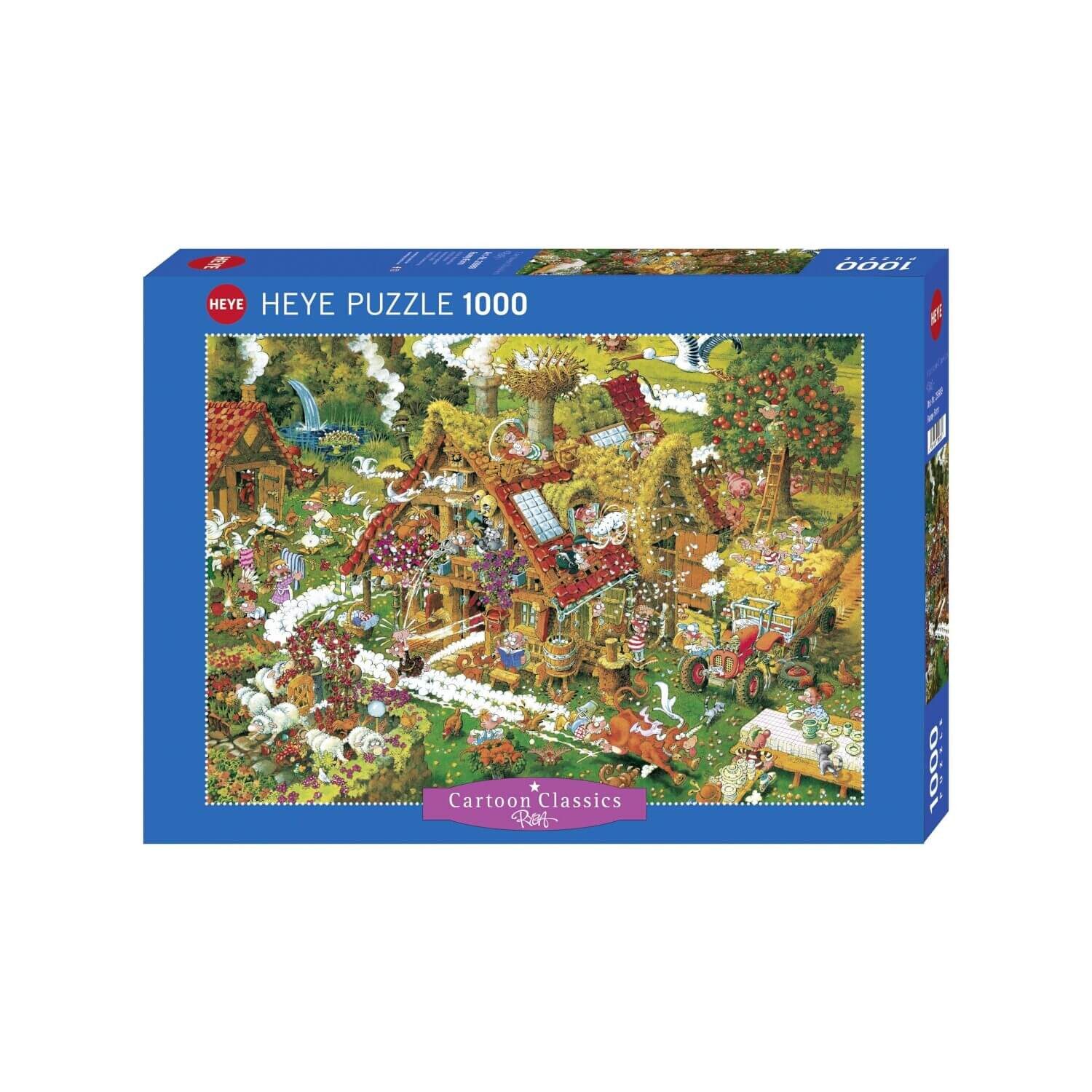 HEYE Puzzle Funny Farm, 1000 Puzzleteile