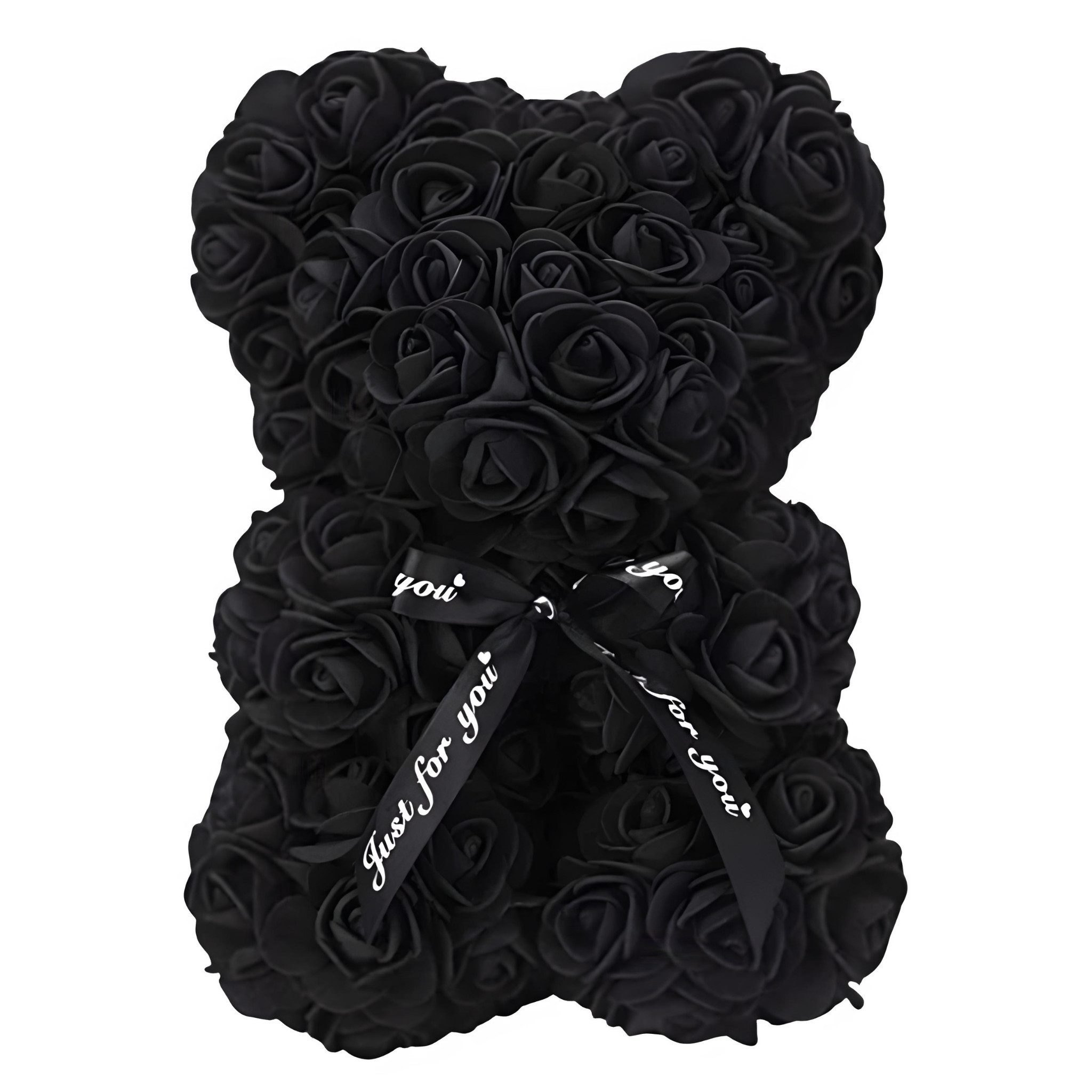 Kunstblume Rosenbär, Valentinstagsgeschenk, Ewige Rosen Figur Kunstrosen, N günstig online kaufen