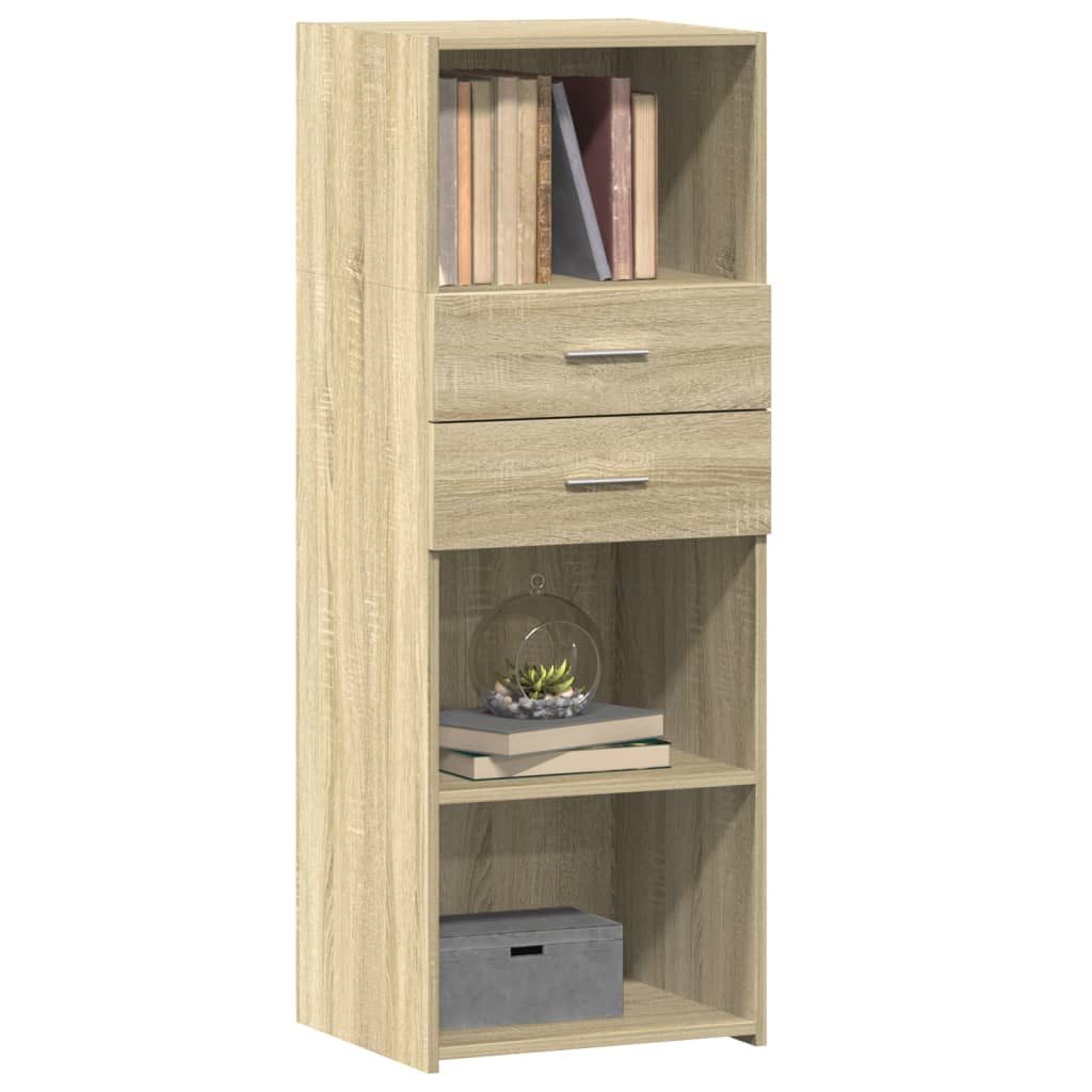 vidaXL Highboard Highboard Sonoma-Eiche 45x42,5x124 cm günstig online kaufen