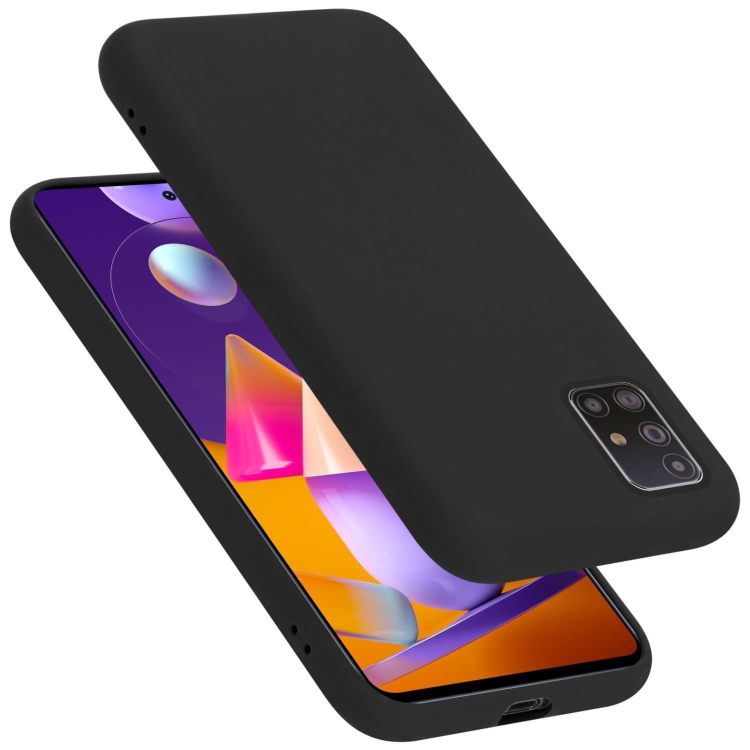 Cadorabo Handyhülle für Samsung Galaxy M31s Hülle Samsung Galaxy M31s, Flexible Hülle TPU Silikon Schutzhülle Back Cover Case