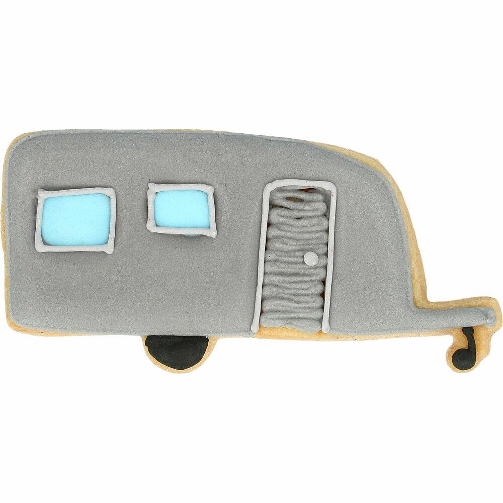 Birkmann Ausstechform Wohnwagen 9 cm, Edelstahl