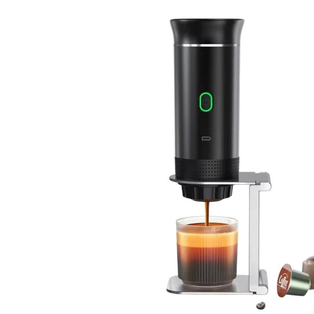 MEGAGOODS Espressomaschine, Tragbare, kabellose Kaffeemaschine