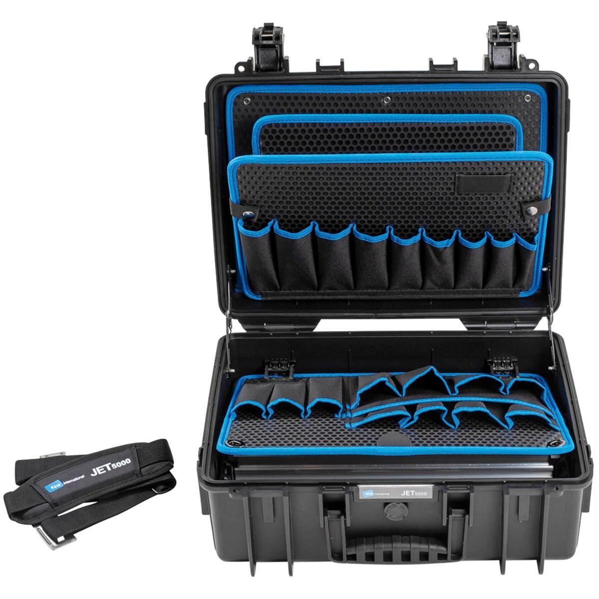 B&W International Werkzeugkoffer Tool Case PP.191.P Jet 5000