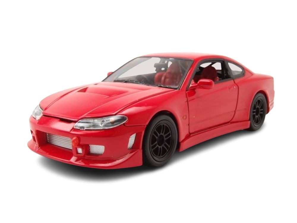 Welly Modellauto Nissan Silvia S-15 1999 rot, Maßstab 1:24