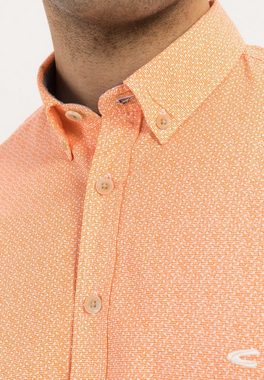 camel active Kurzarmhemd mit Allover Print Button-Down