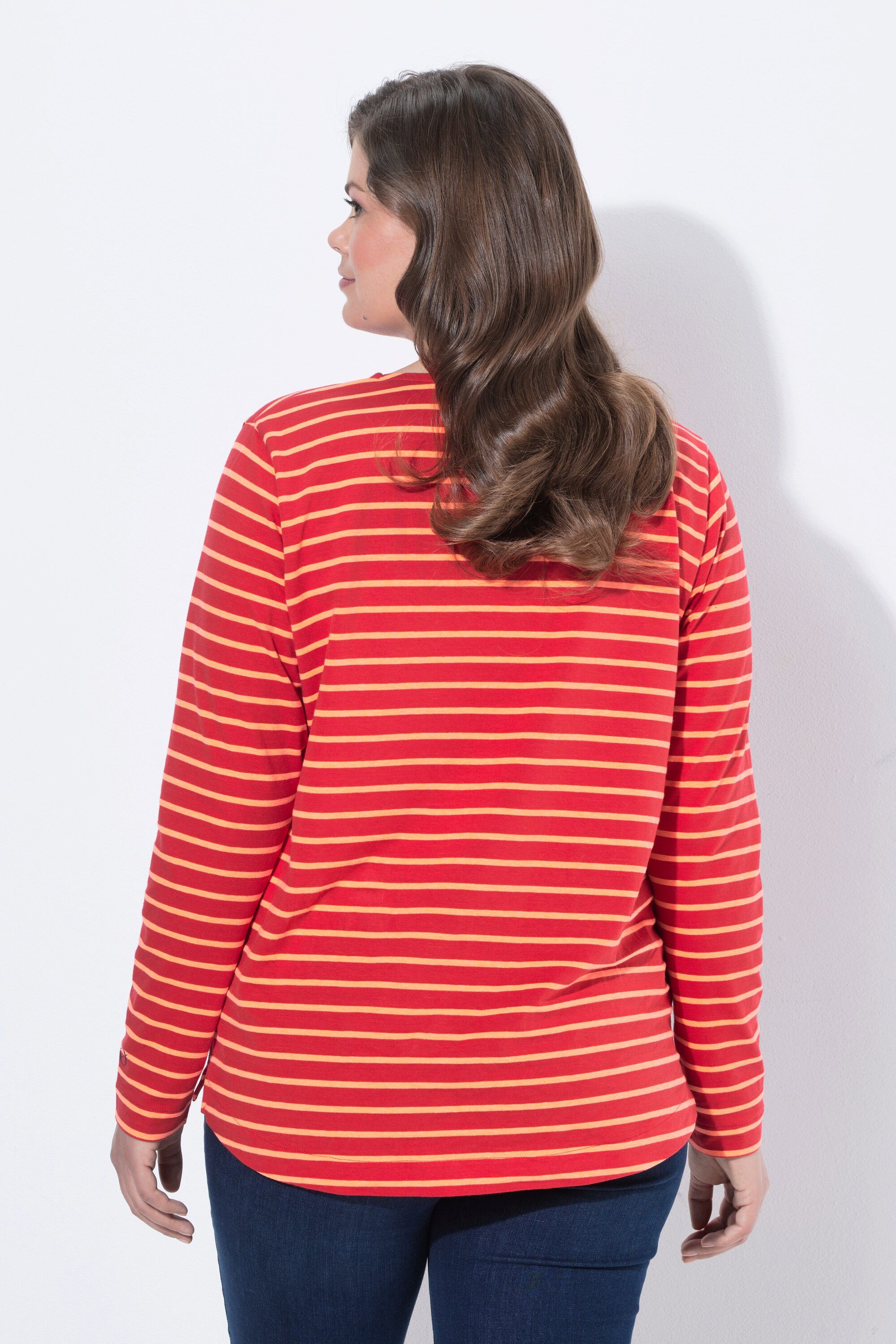 Laurasøn Longsleeve Ringelshirt Langarm Rundhalsausschnitt – Bild 3 von 4