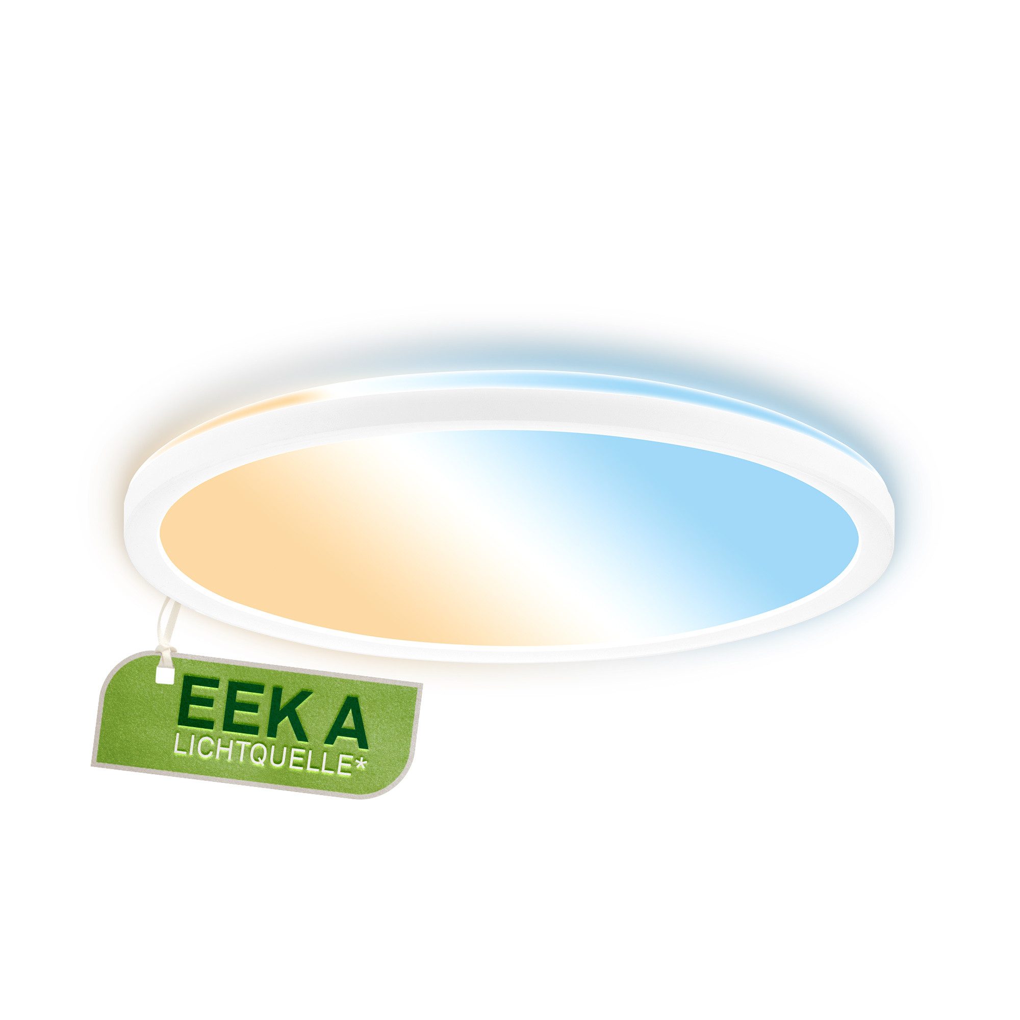 Briloner Leuchten Deckenleuchte LED PANEL Ultra Energieeffizient EEK A Deckenlampe, LED fest integriert
