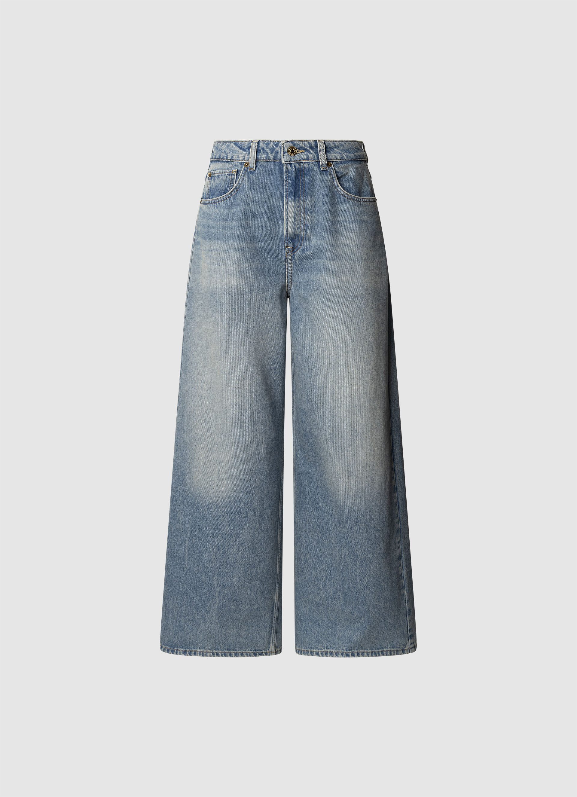Schlagjeans WIDE LEG JEANS UHW